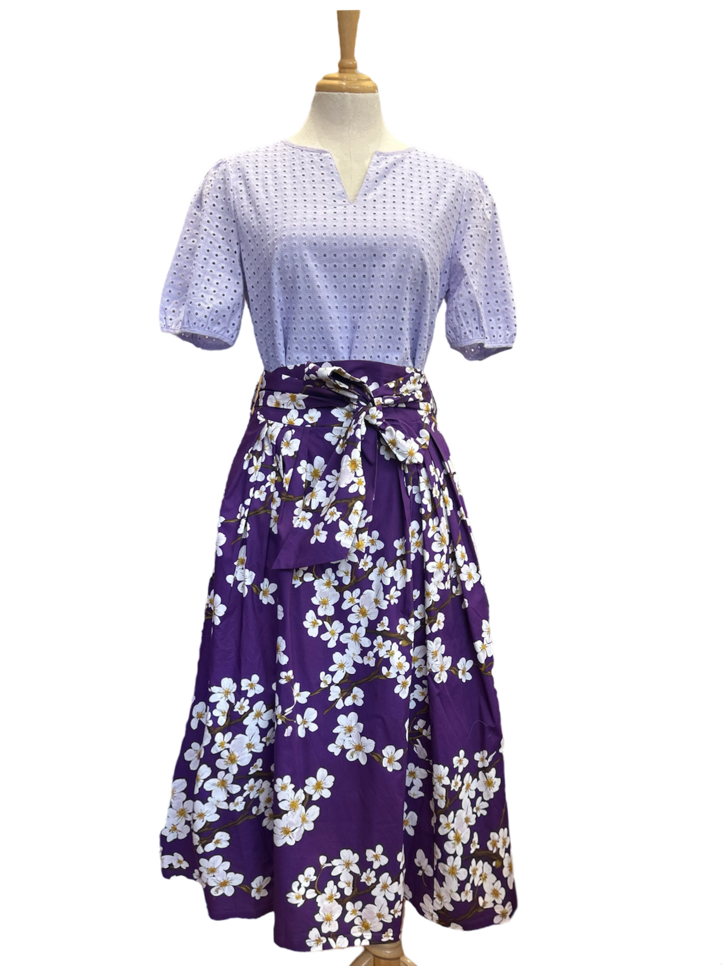 Camila Skirt - cherry blossom purple (size 8 & 14 ONLY)