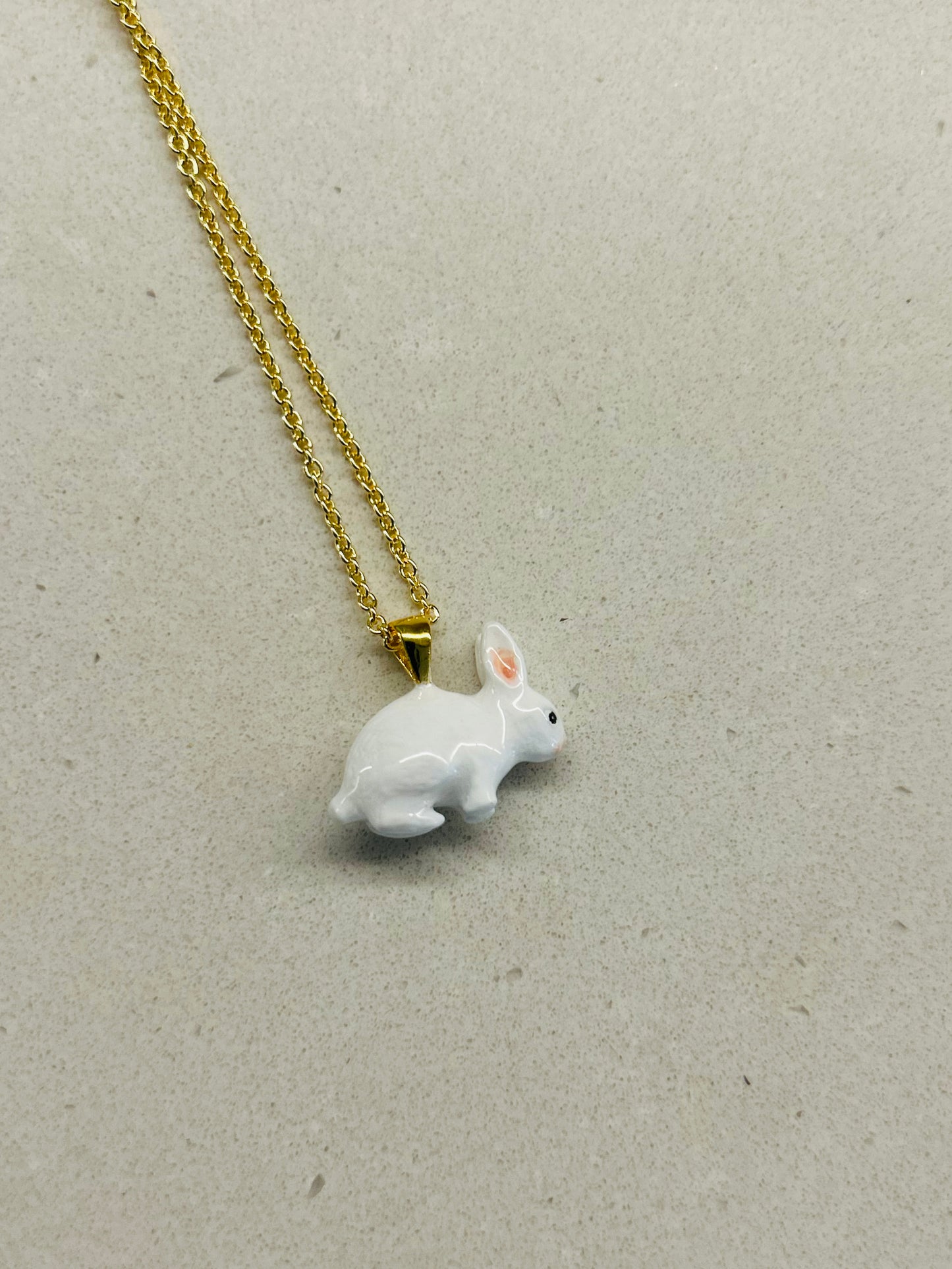 Handmade Bunny Carrot Ring and Necklace