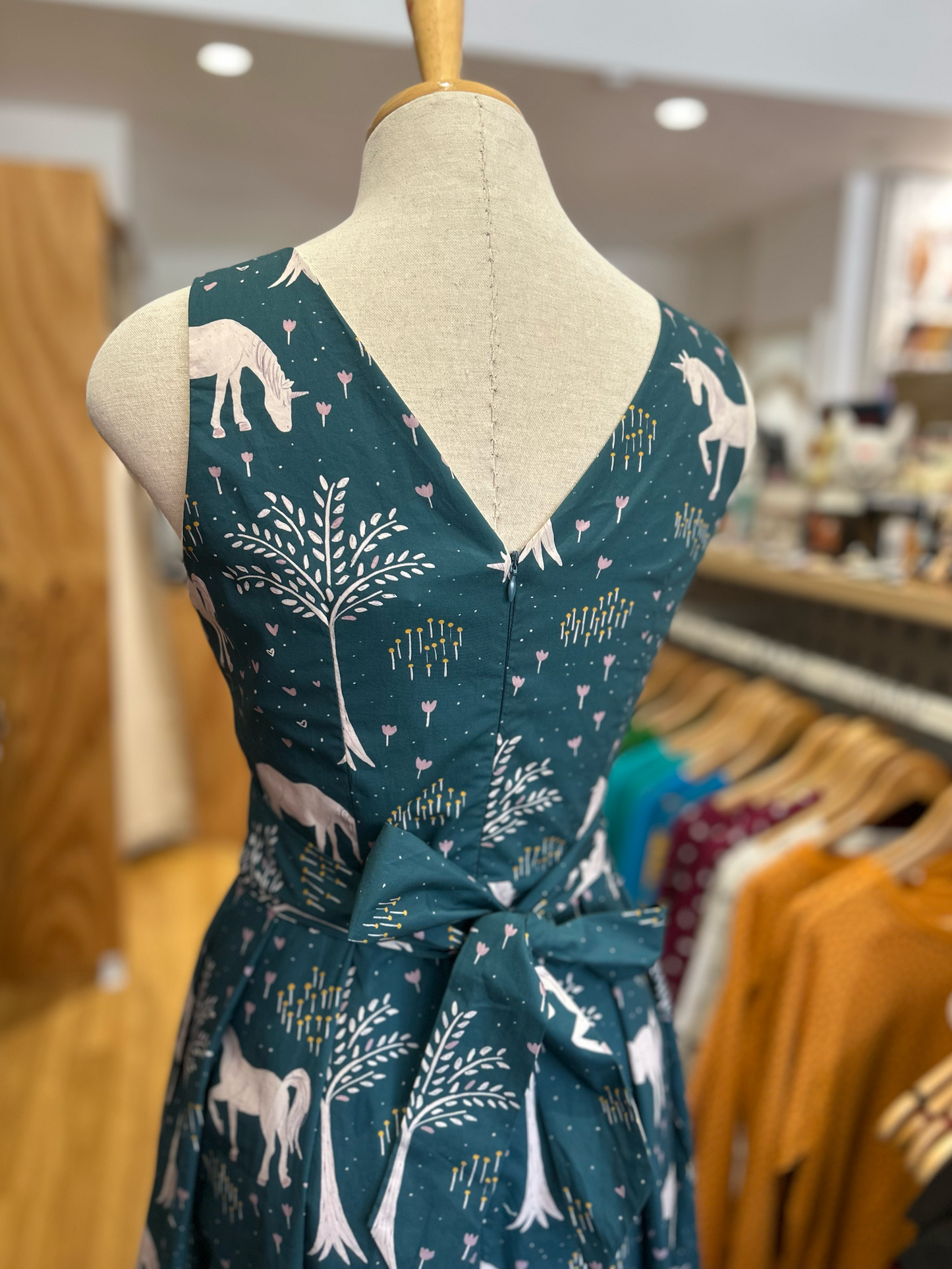 Lucy Dress - unicorn garden