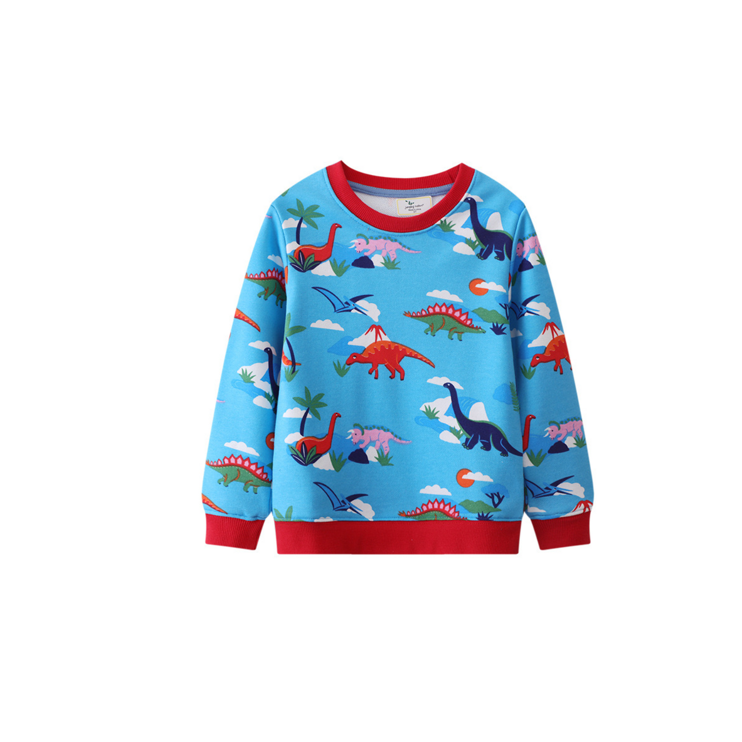 Prehistoric Kids Cotton Pullover