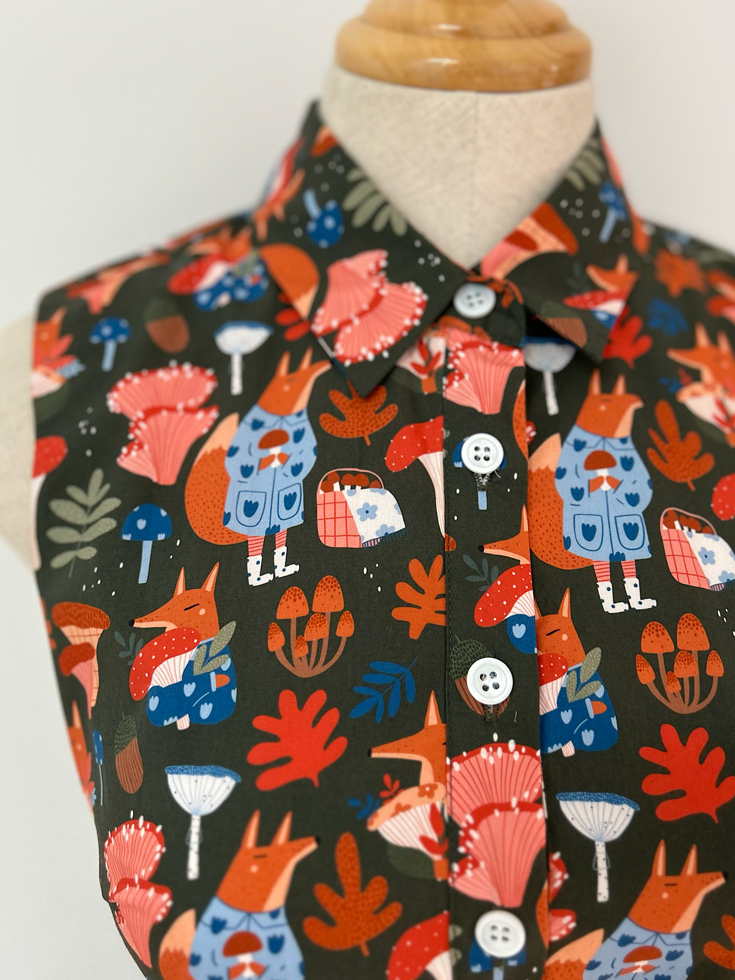 Great Adventure Dress - Fox mushroom