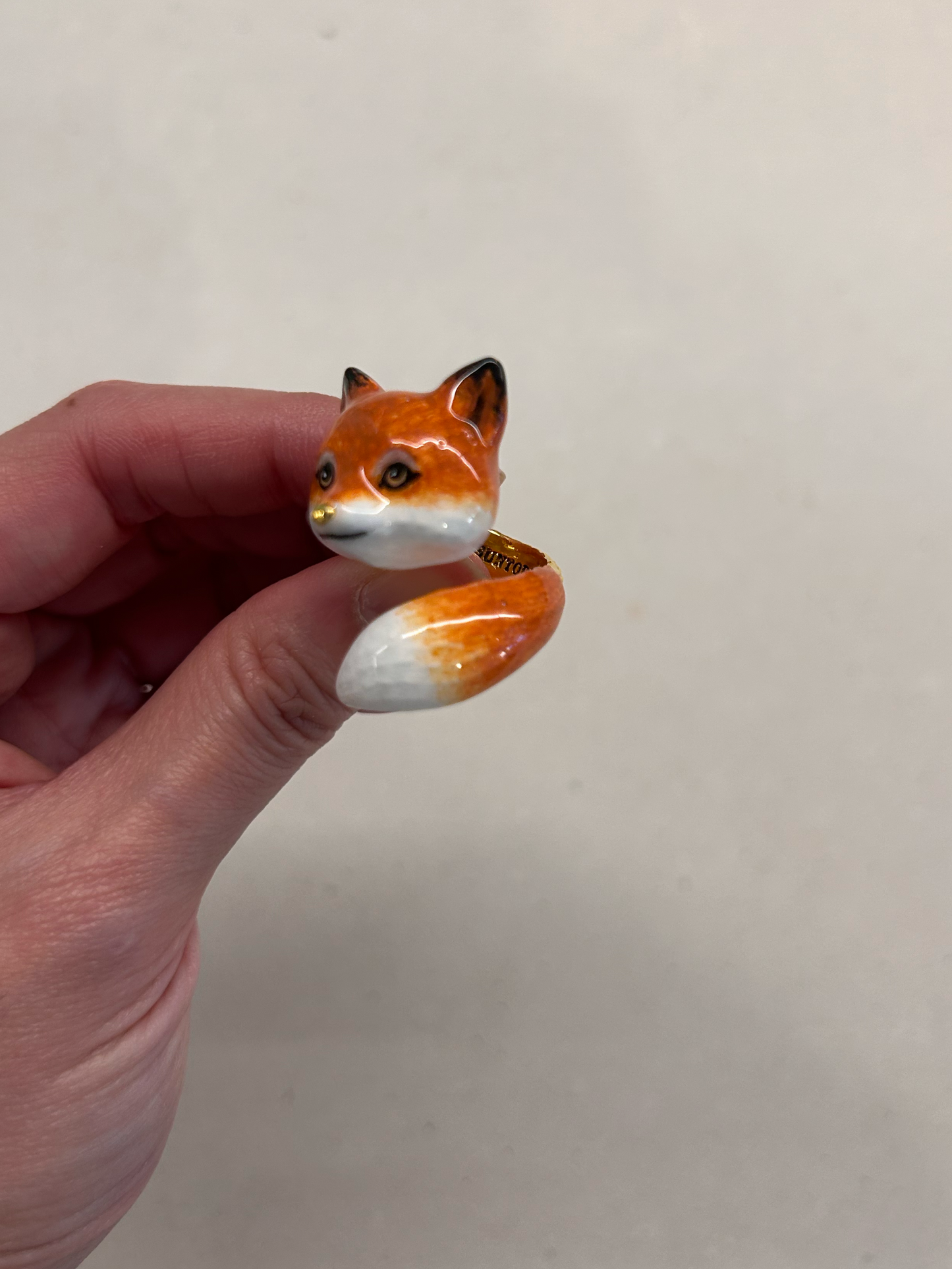 Handmade Fox Ring