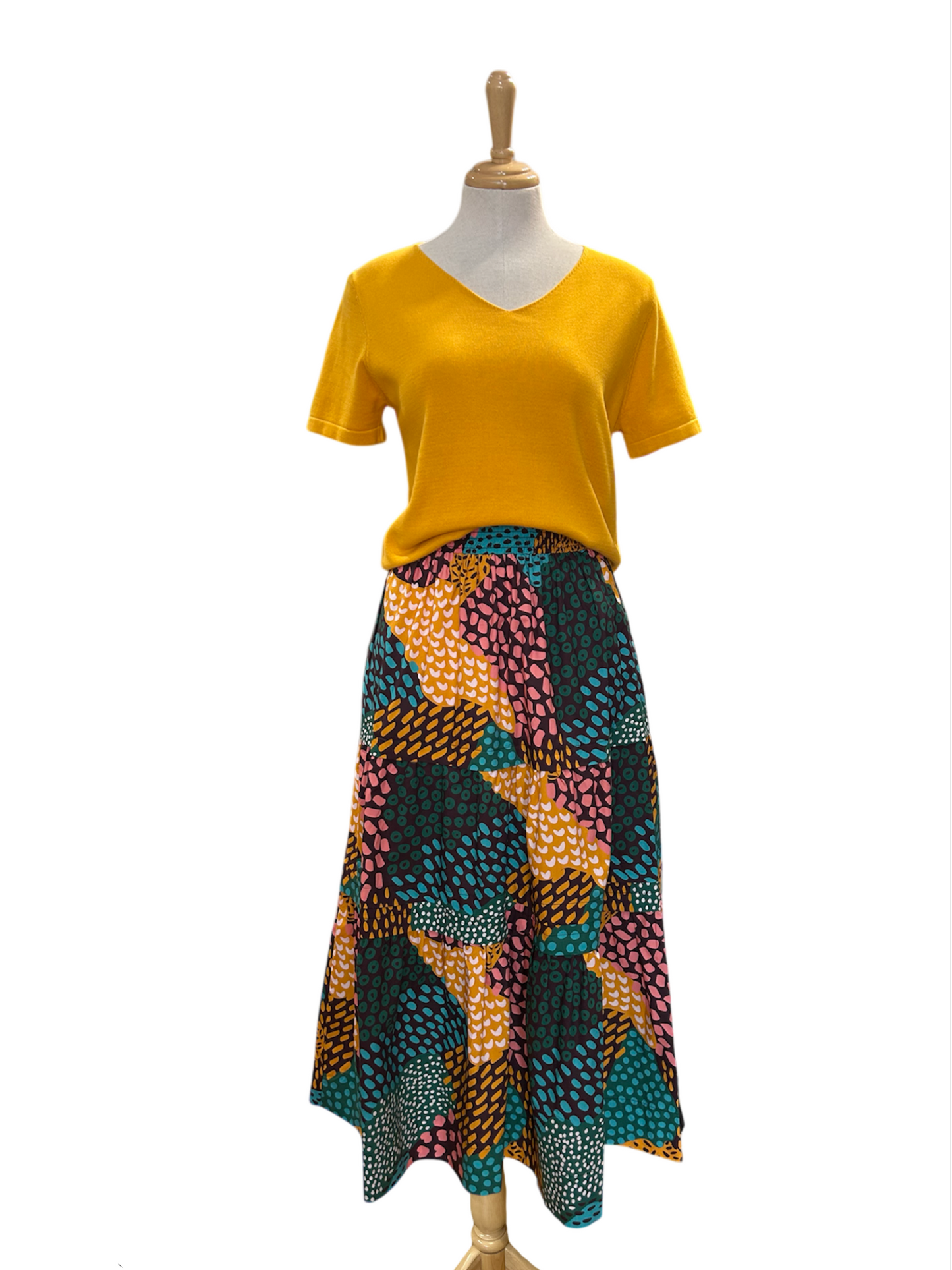Lola Skirt - Wild Abstract
