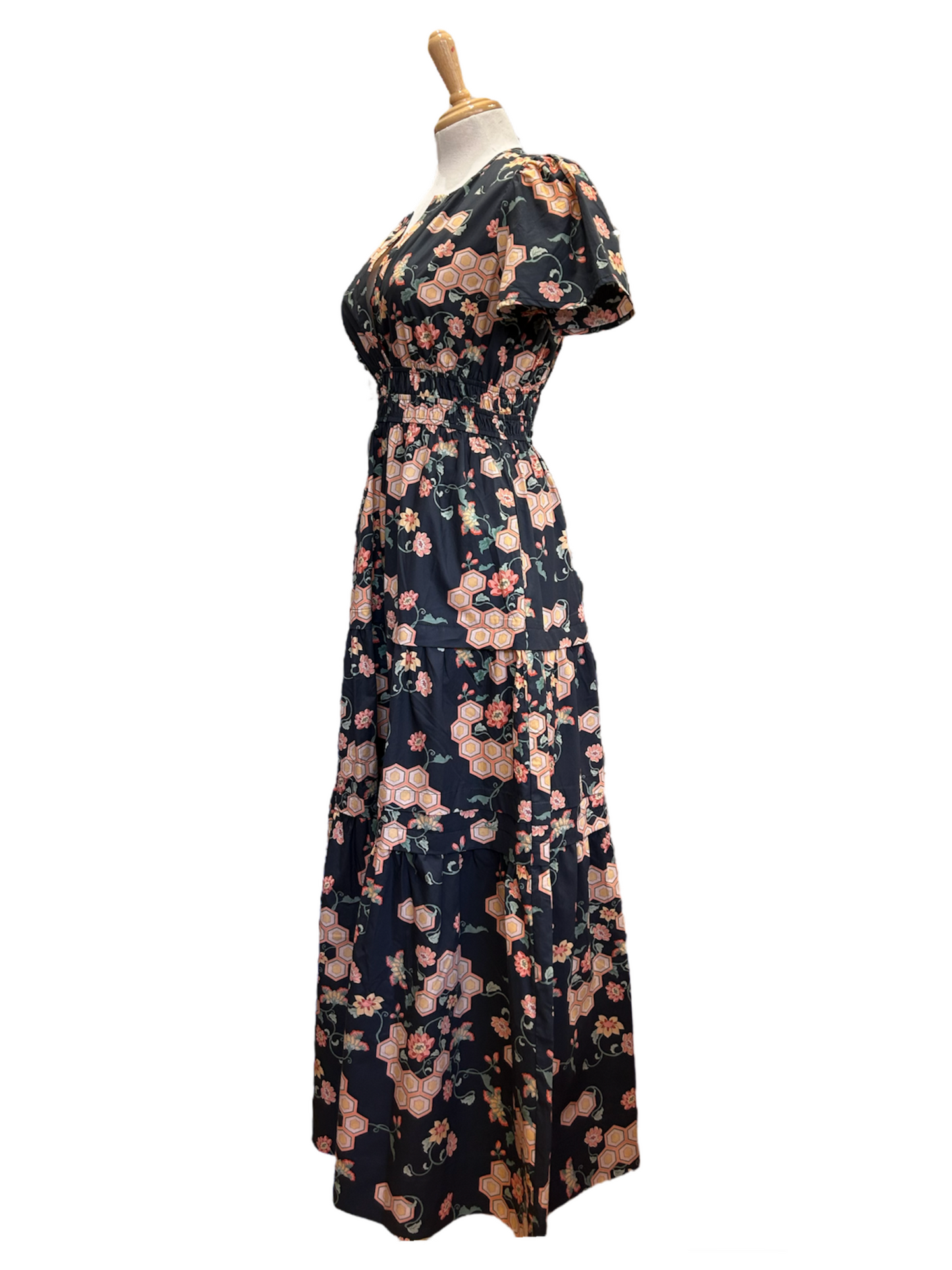 Hanna Dress - Honeycomb