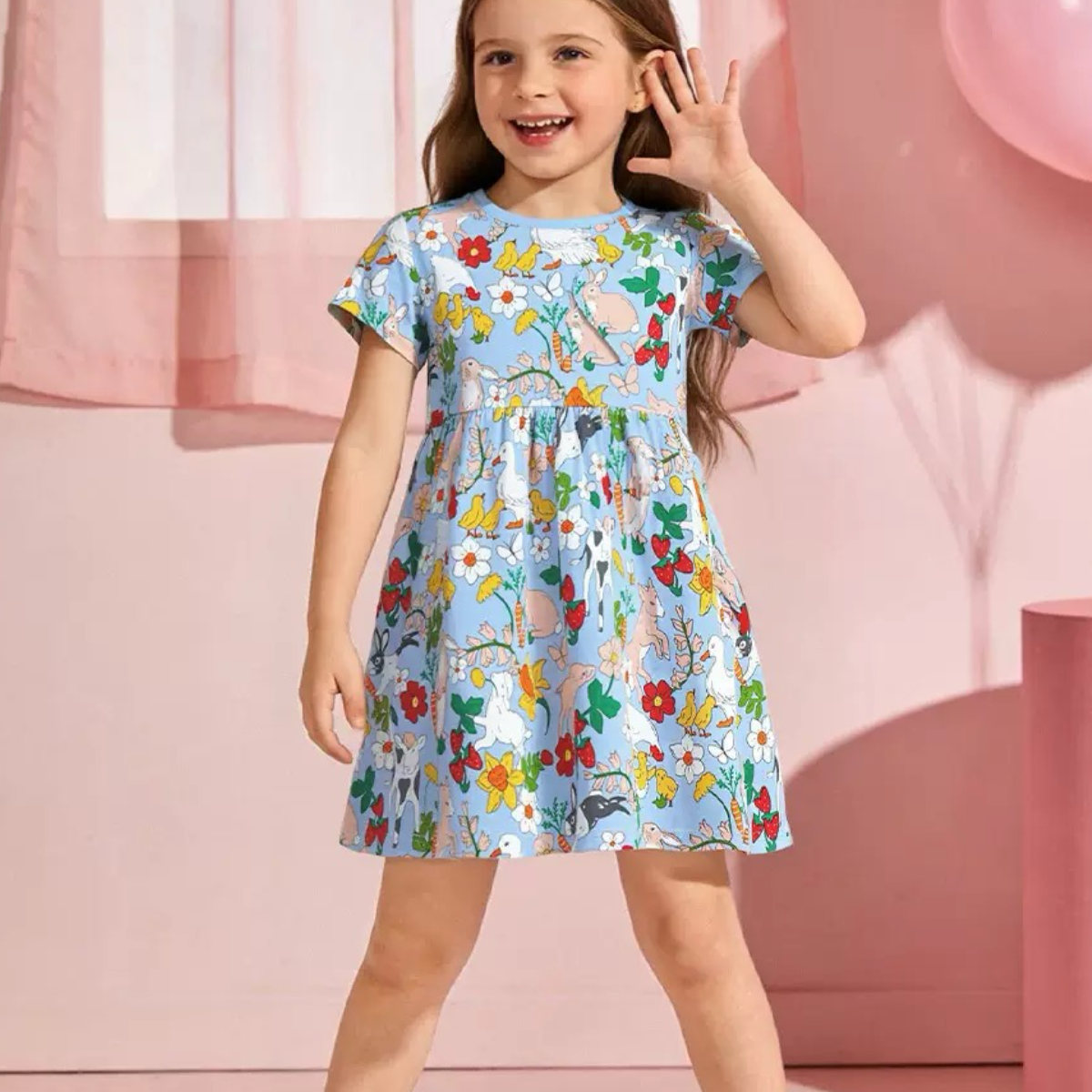 Woodland Friends Dress (available 14th July)
