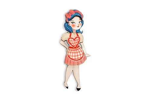 Laliblue Girl outfit Brooch