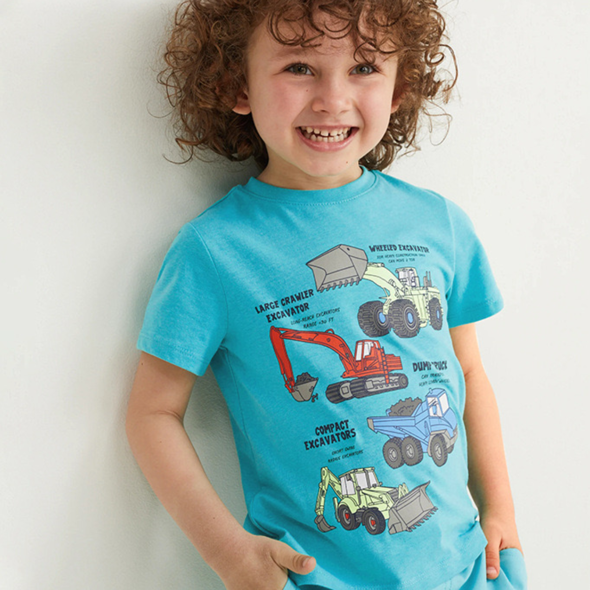 Construction Vehicles Tee