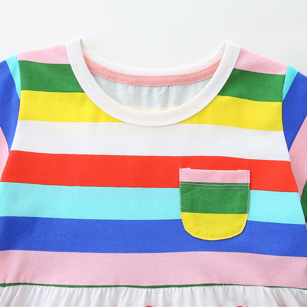 Rainbow Stripe Dress