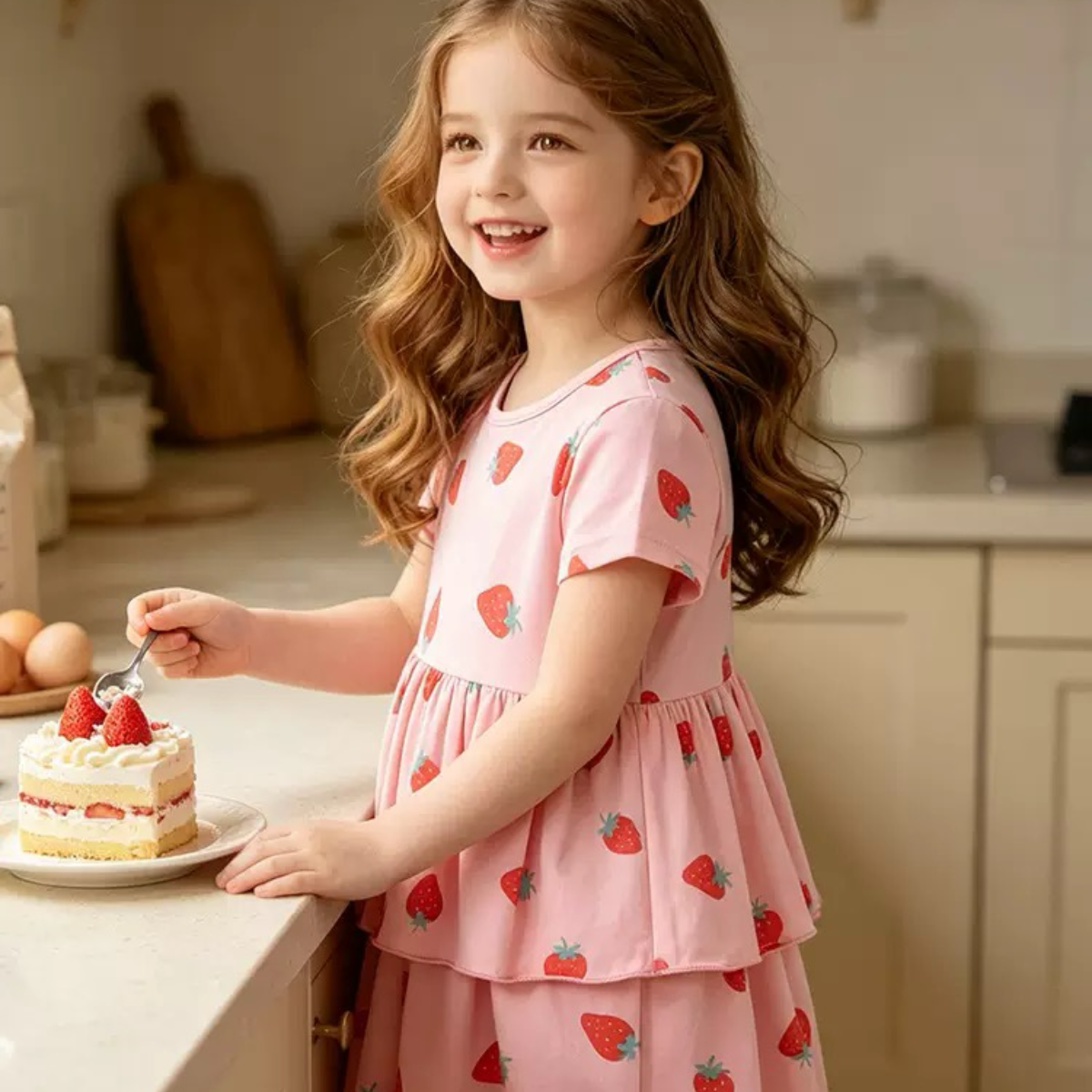 Berry Picnic Dress (available 14th July)