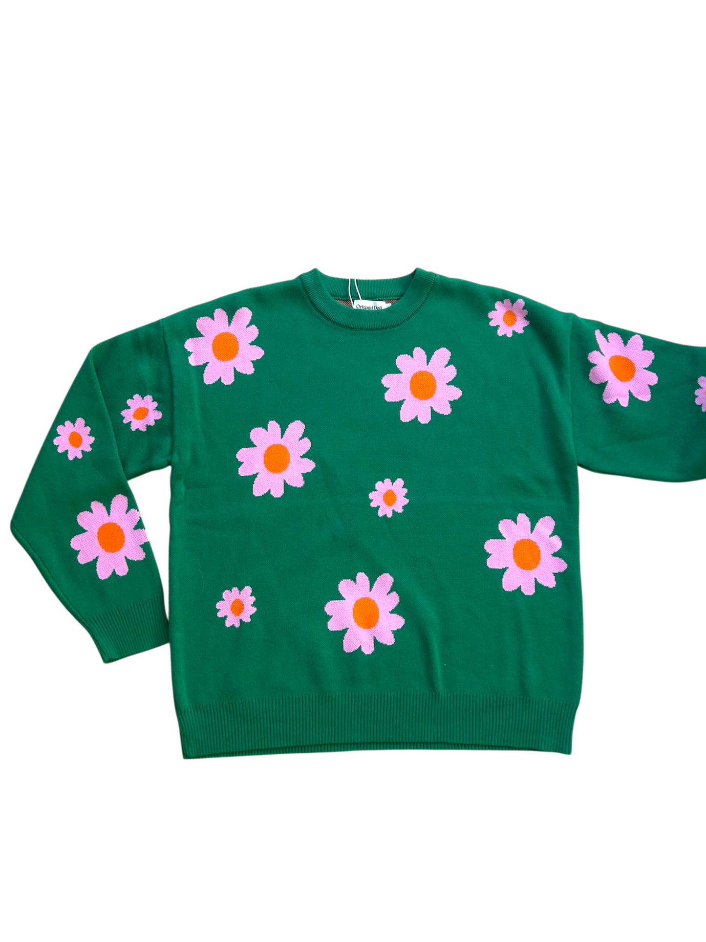 Garden Glow – 100% Cotton Knit Pullover