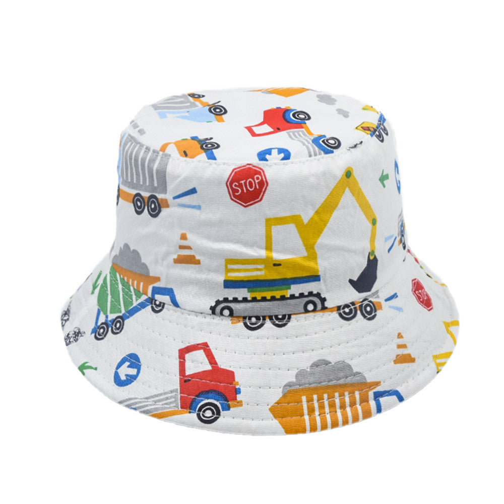 Construction bucket hat