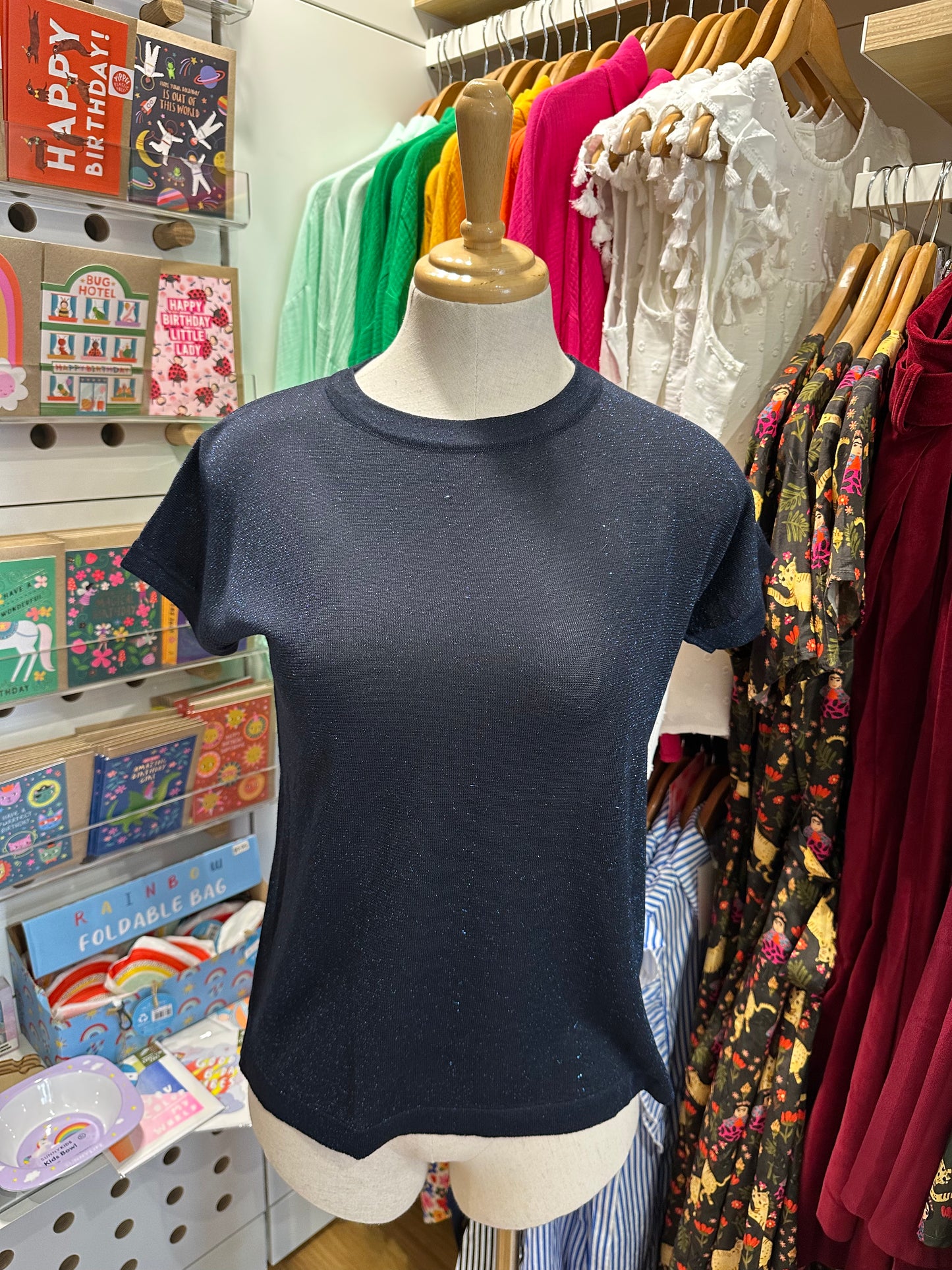 Lurex Knit Top (3 colours available)