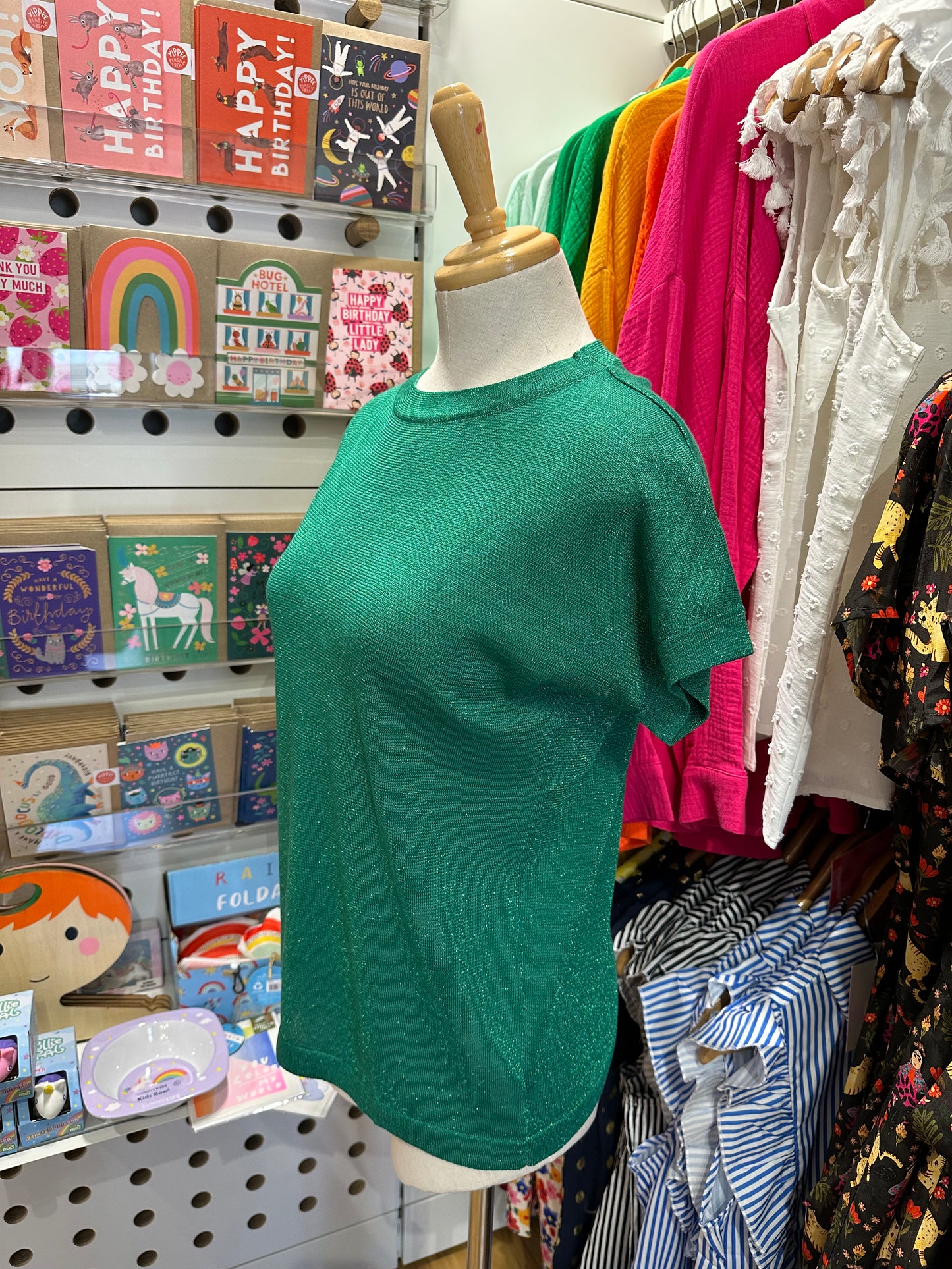 Lurex Knit Top (3 colours available)