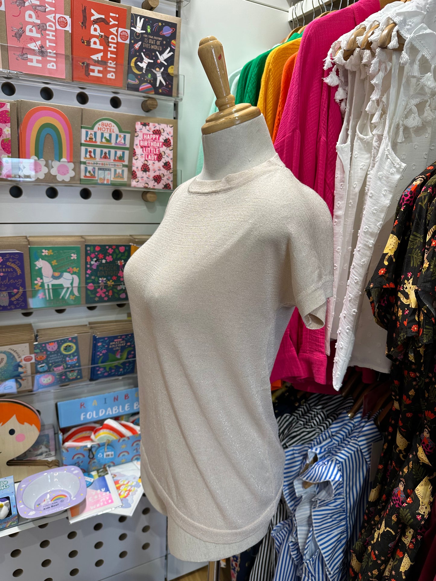 Lurex Knit Top (3 colours available)