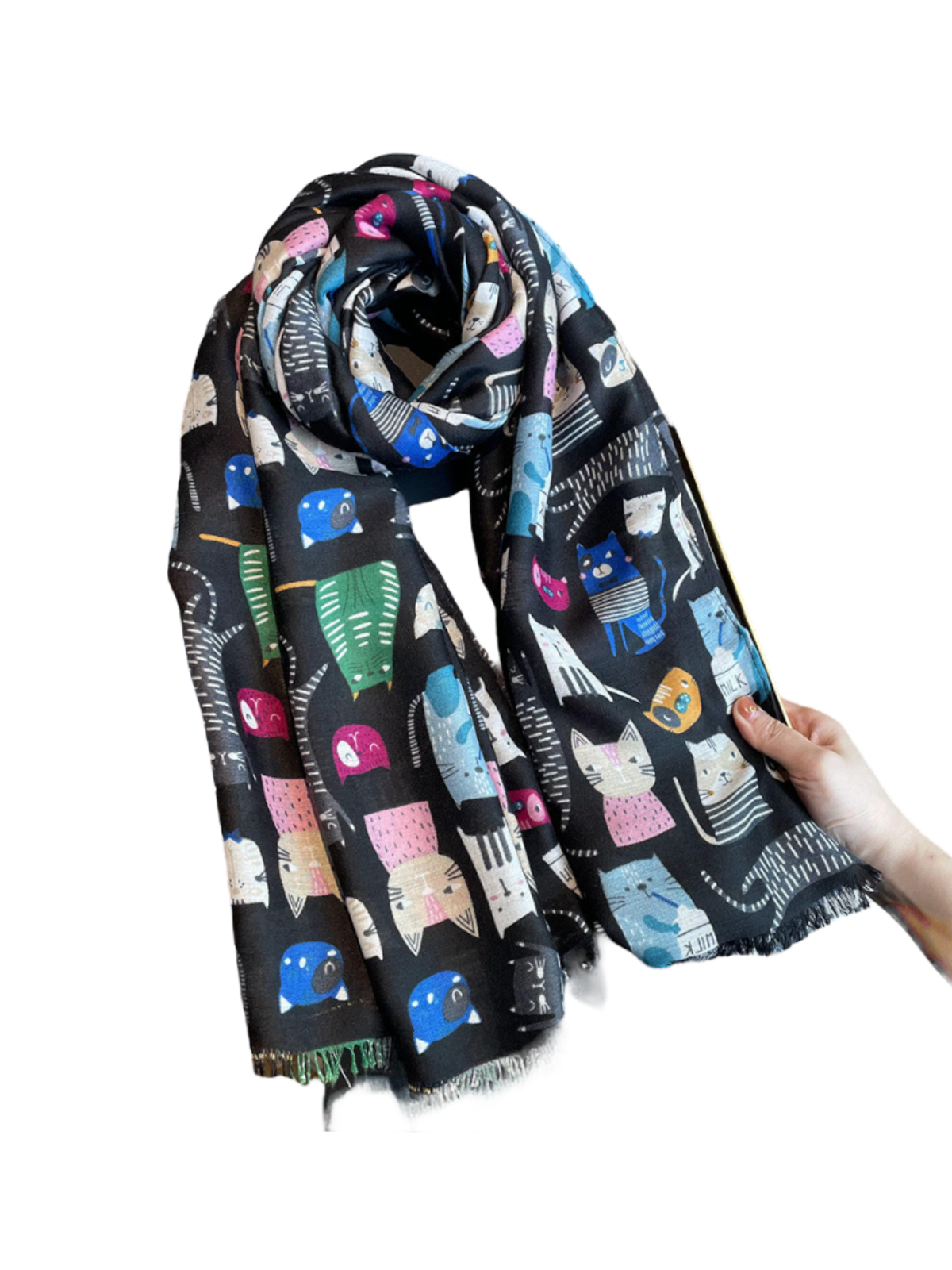 Cat light weight scarves