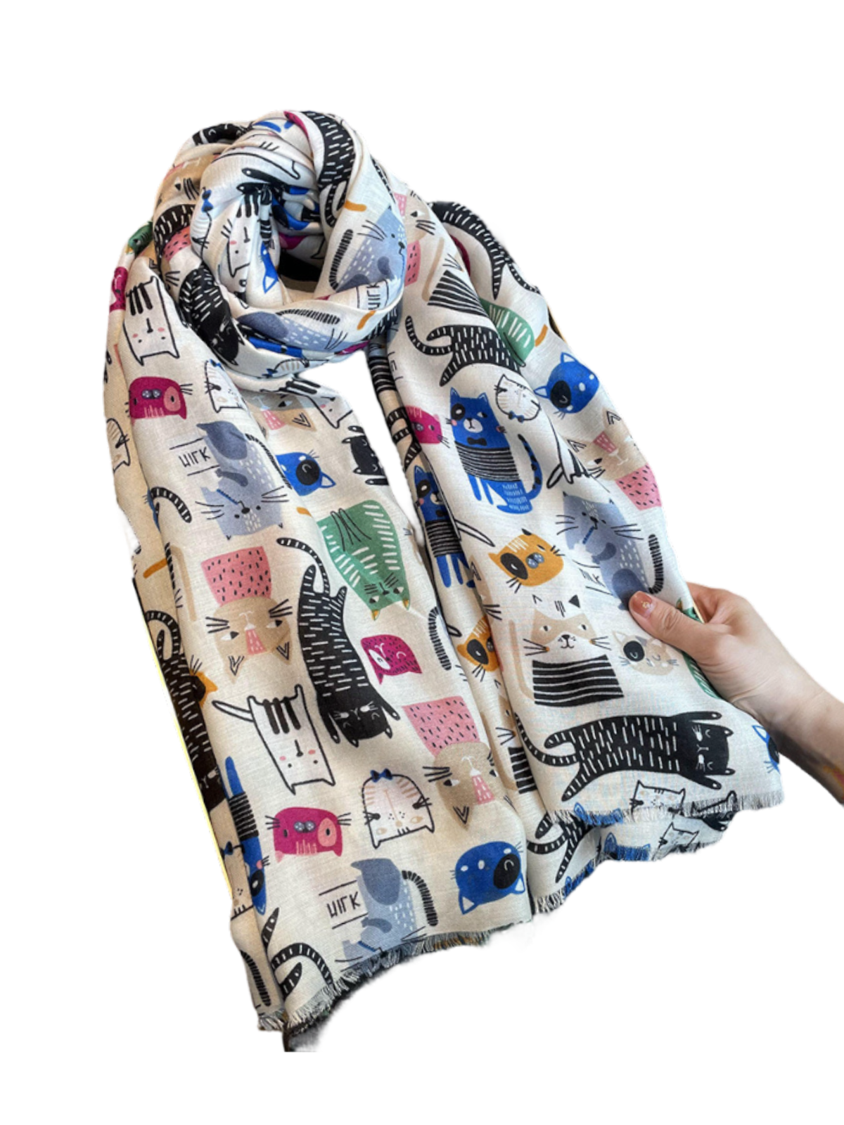 Cat light weight scarves