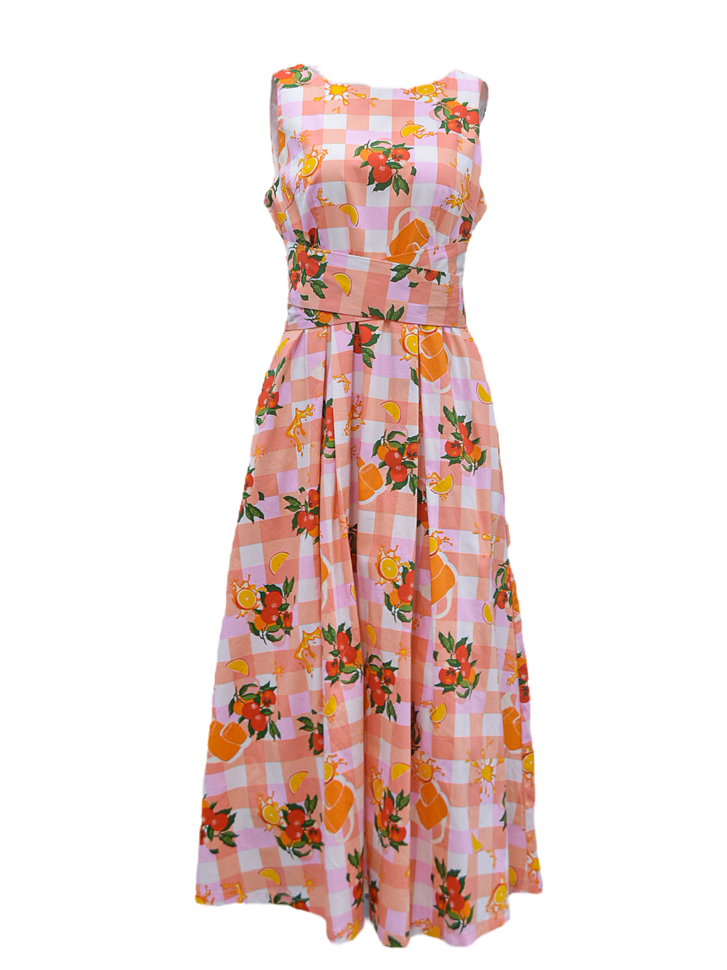 Lucy Dress - Orange Juice (size runs larger please size down)