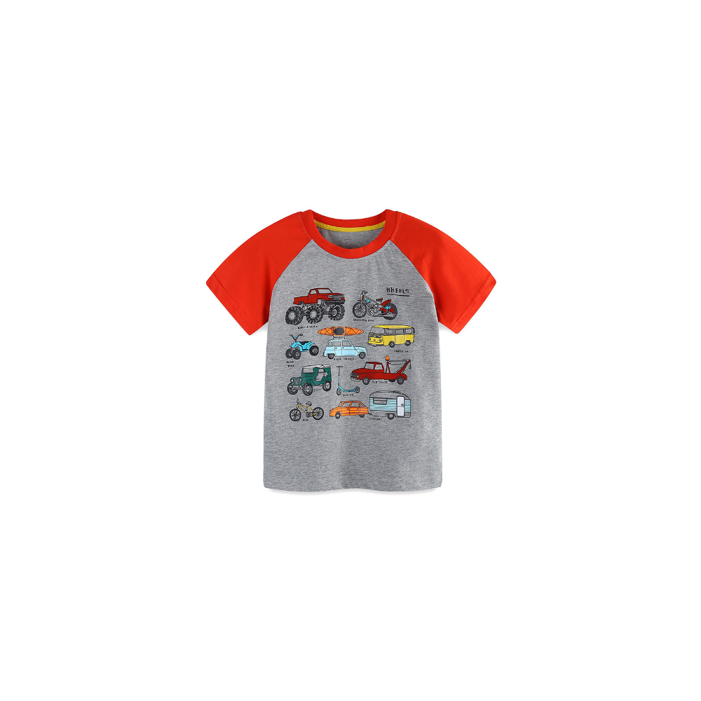 Wheels kids tee