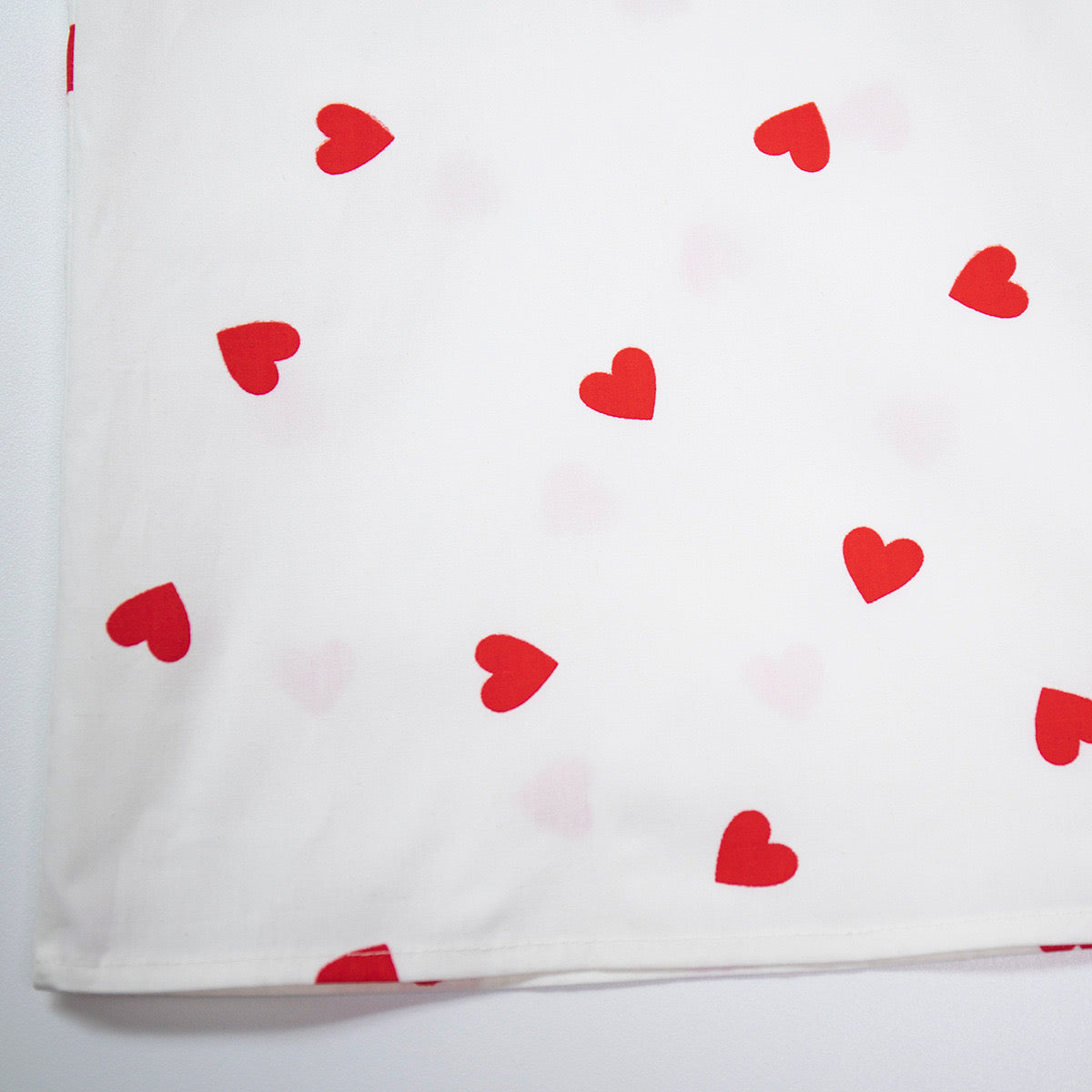 Heart Print Big Peter Pan Collar shirt