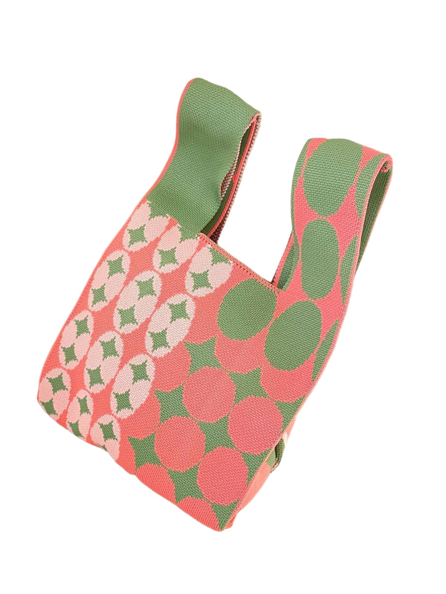 Handmade Knit tote bag