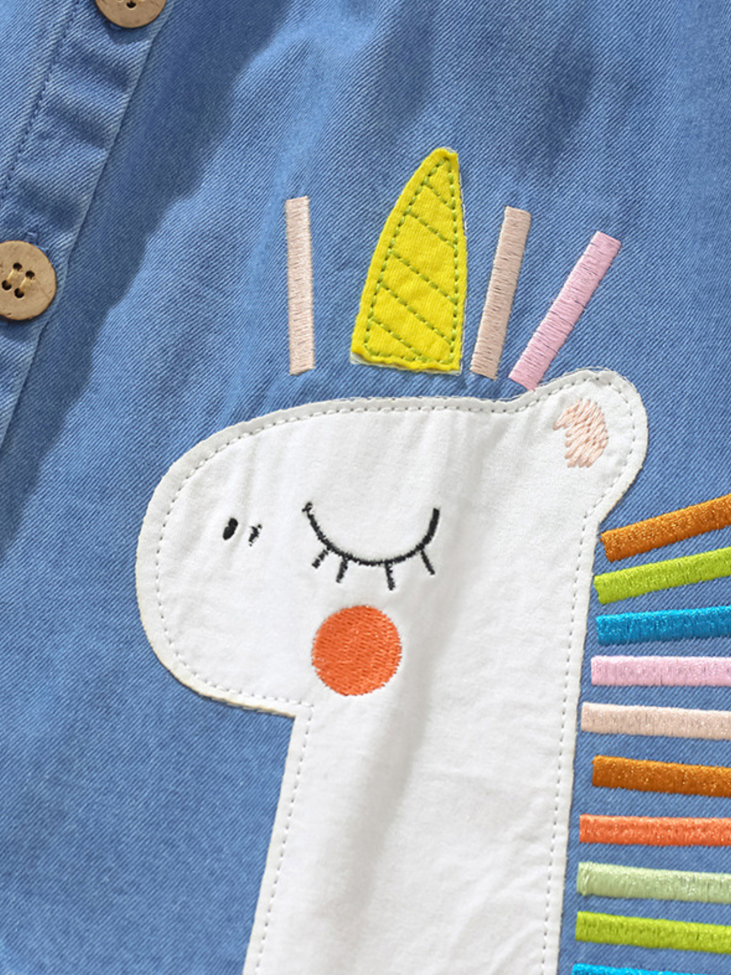 Unicorn Denim Dress
