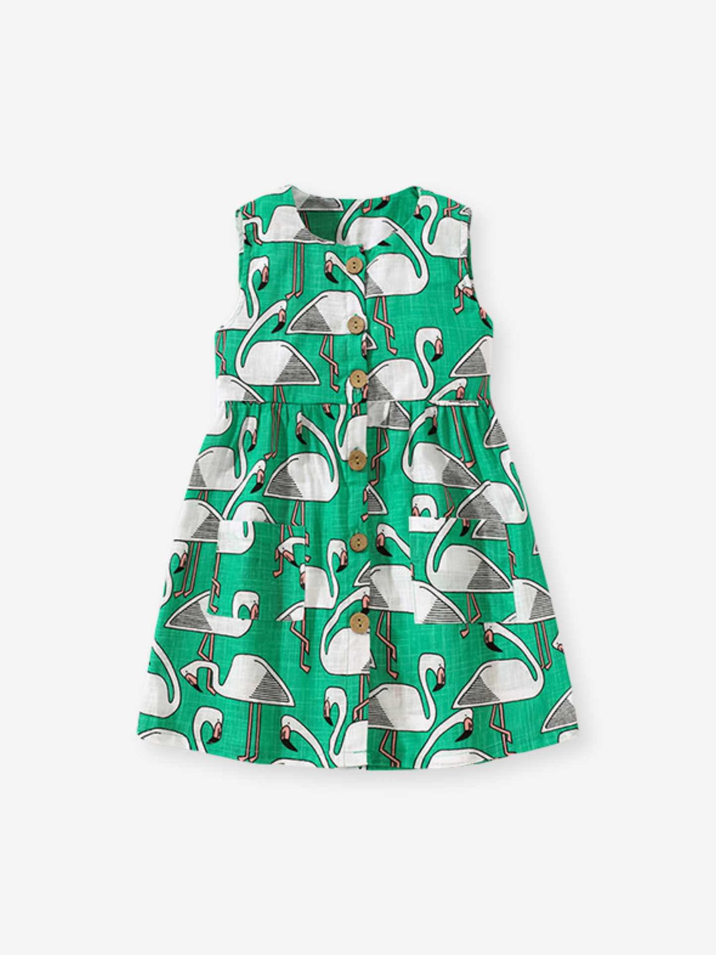 Flamingo Pocket Dress