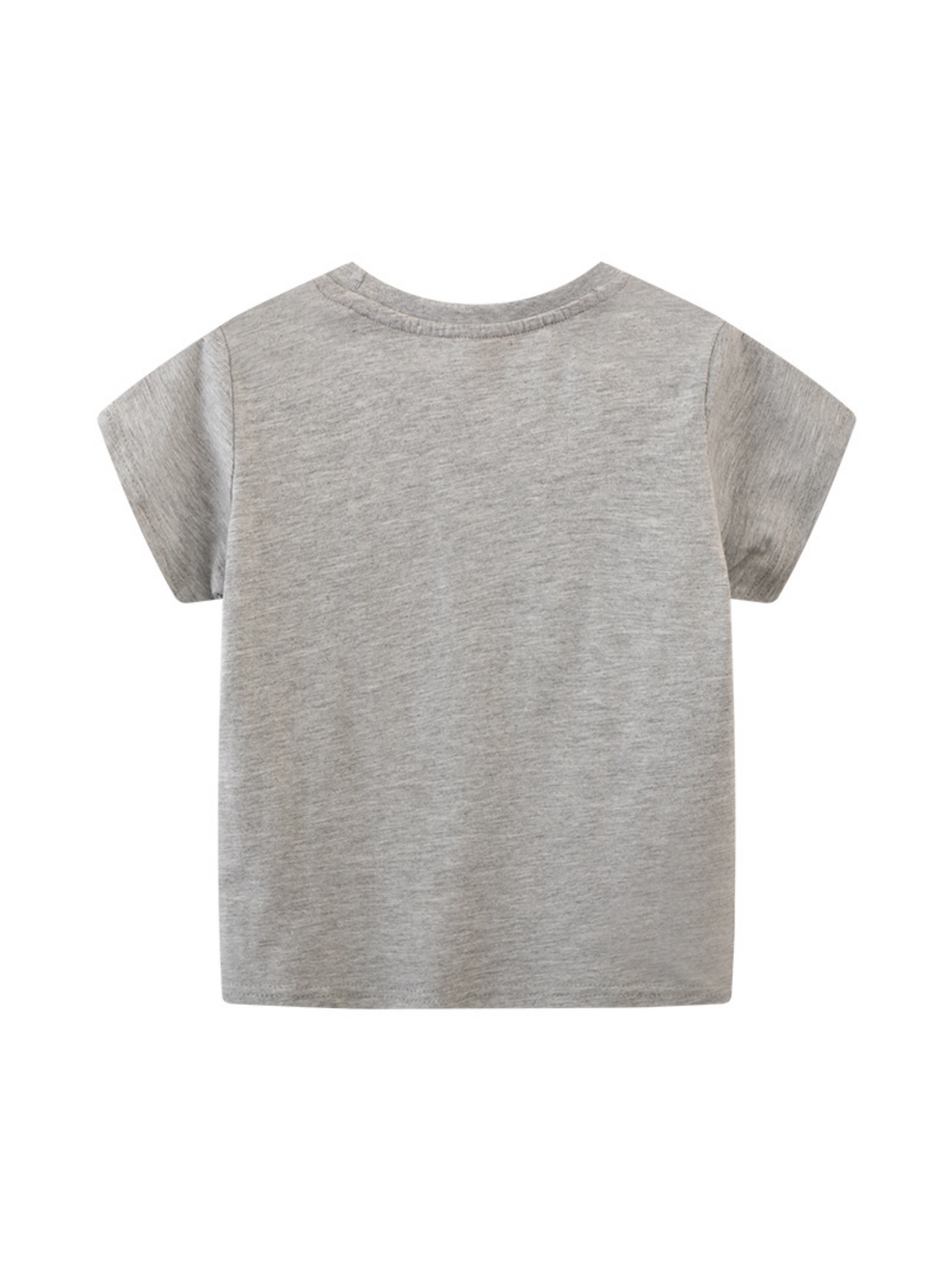 Glow in the dark dinosaur grey tee