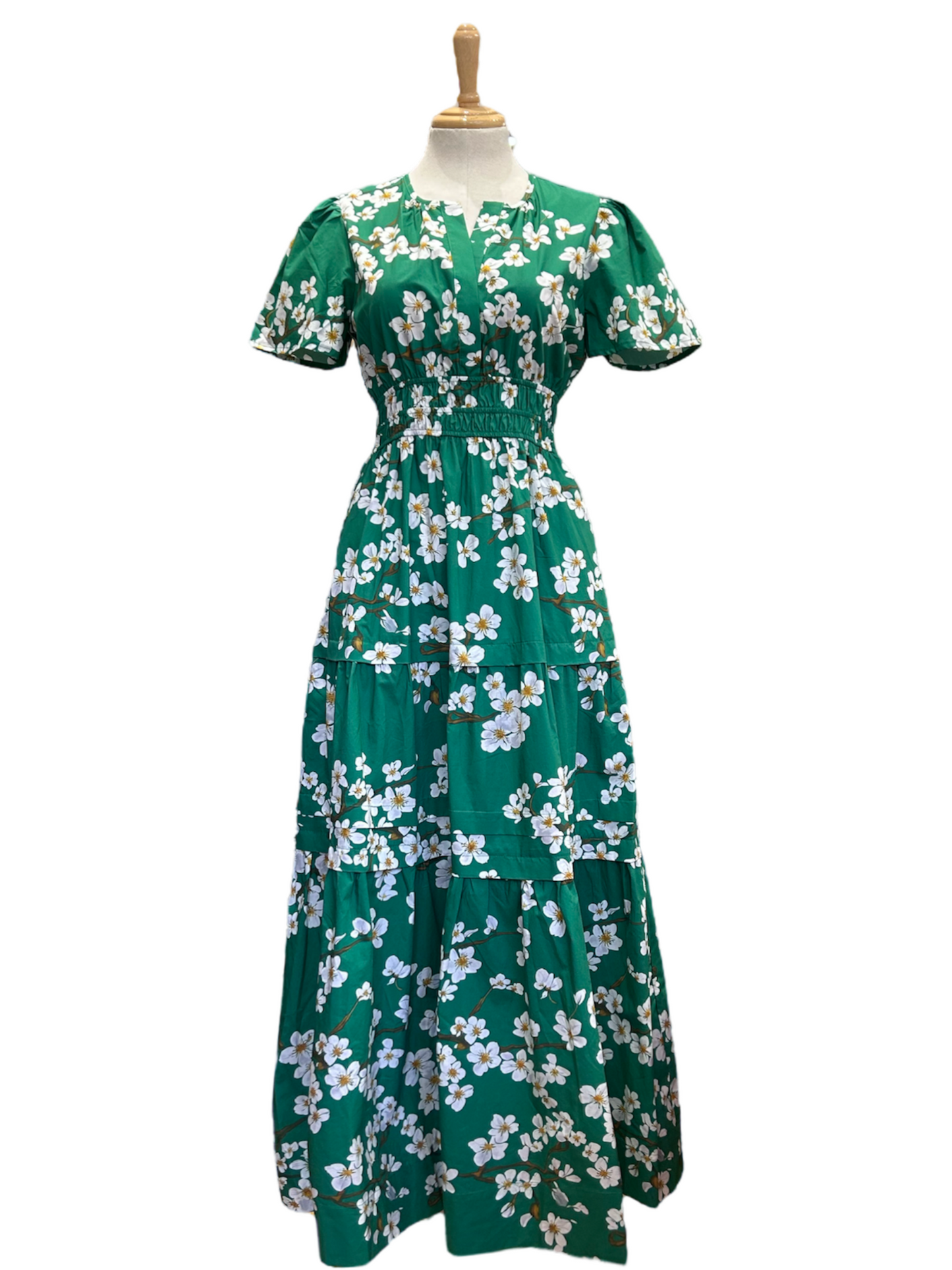 Hanna Dress - Blossom Green