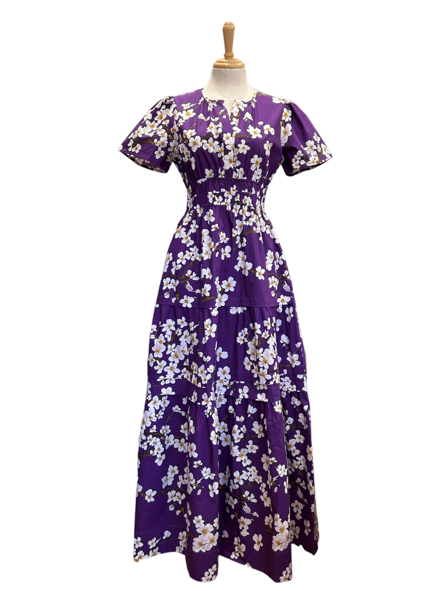 Hanna Dress - Blossom Purple (size 10 Only)