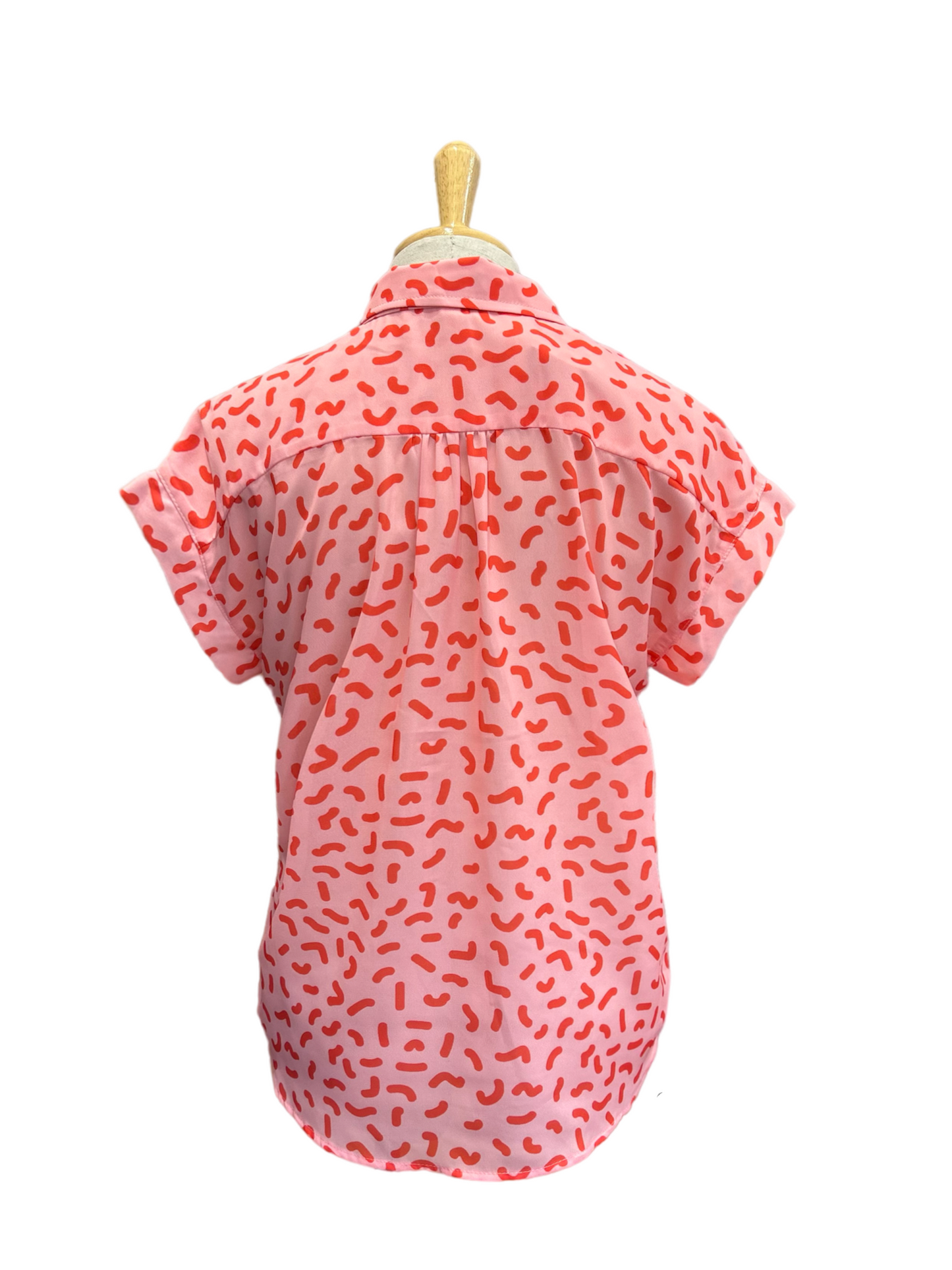 Fun Squiggles Top - Pink