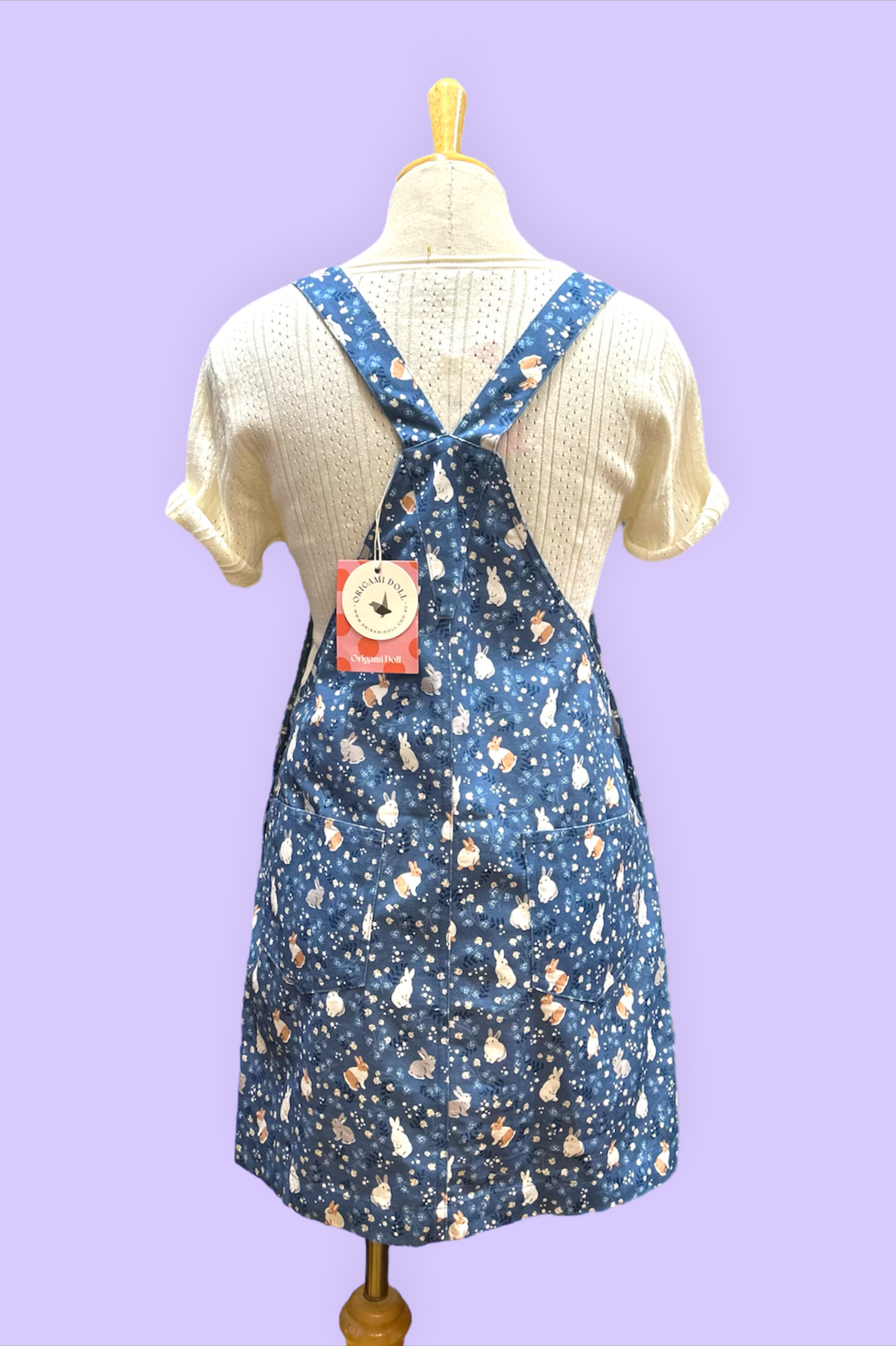Emily Overall Dress - Bunny
