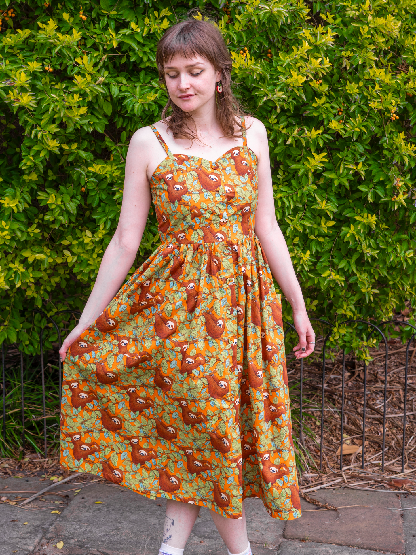 Penelope Dress - Sloth