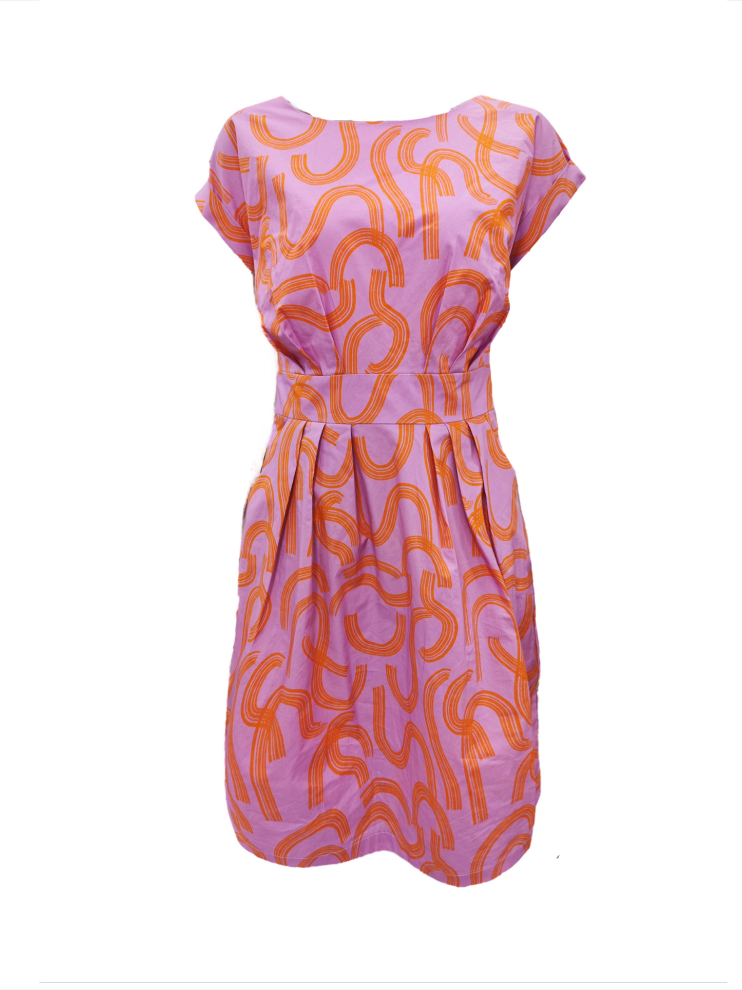 A Walk in the Park Dress - squiggles (Clearance Sale)