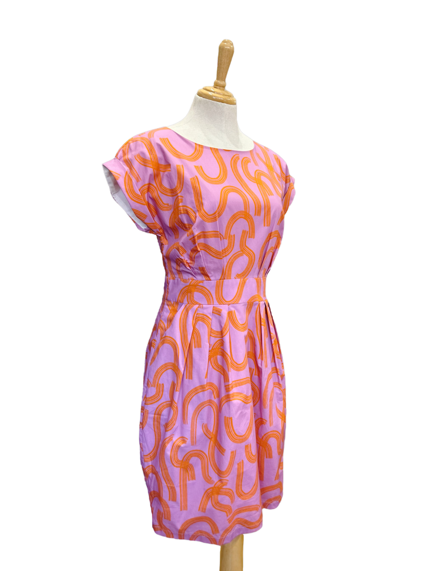 A Walk in the Park Dress - squiggles (Clearance Sale)
