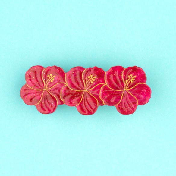 Coucou Suzette Hibiscus hair clip