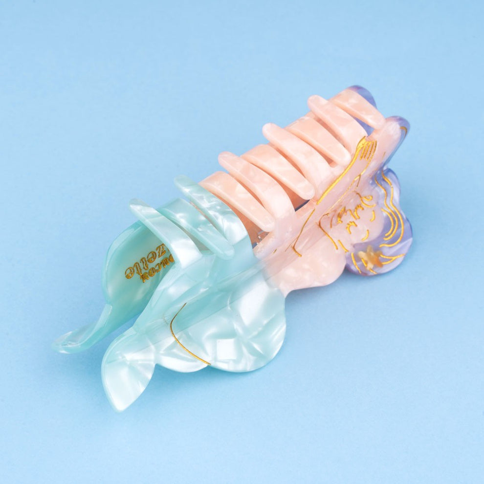 Coucou Suzette Blue mermaid Hair Claw
