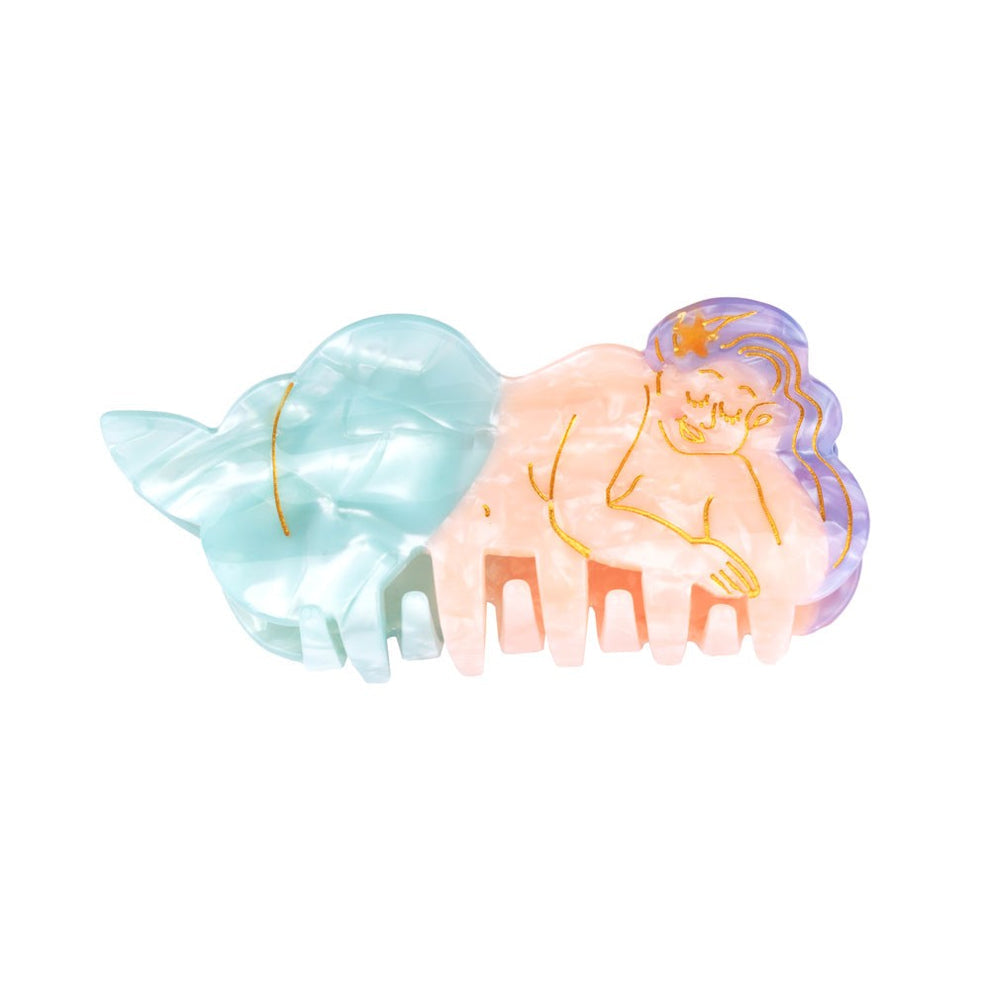 Coucou Suzette Blue mermaid Hair Claw