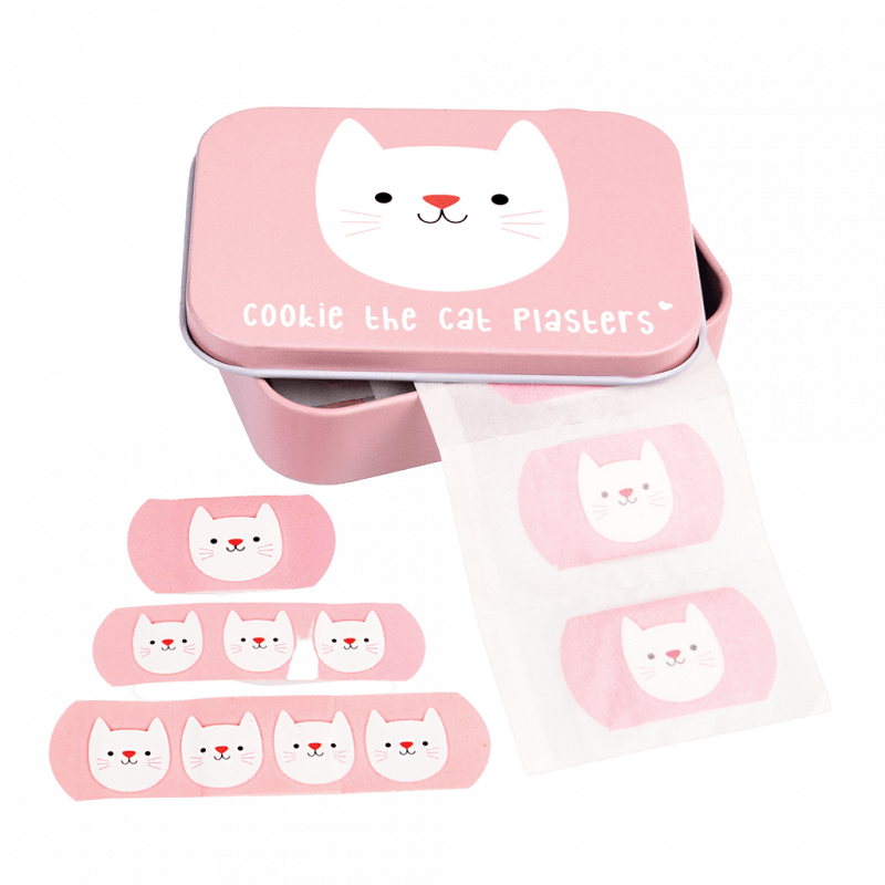 REX Child Plasters Tin -Cookie the Cat (30 packs)