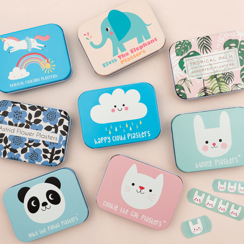 REX Child Plasters Tin -Miko the Panda (30 packs)