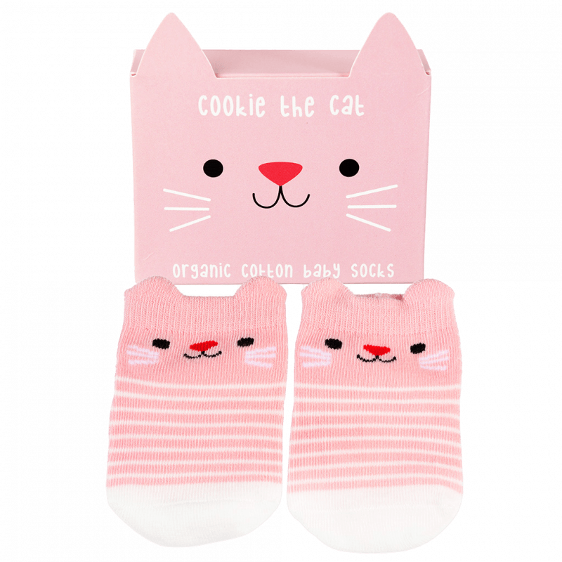 REX Pair of baby socks - Cookie the cat (One pair)