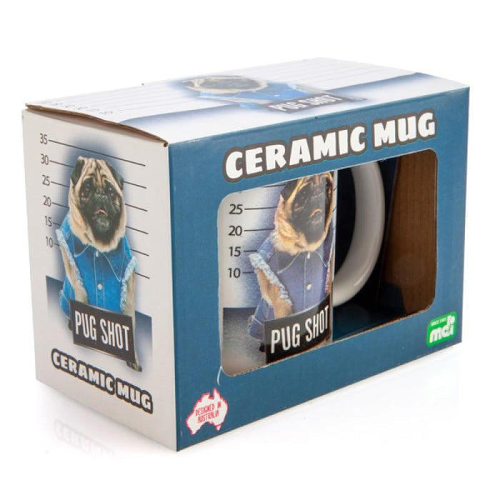 Pug Shot Mug (Newtown Pickup Only)