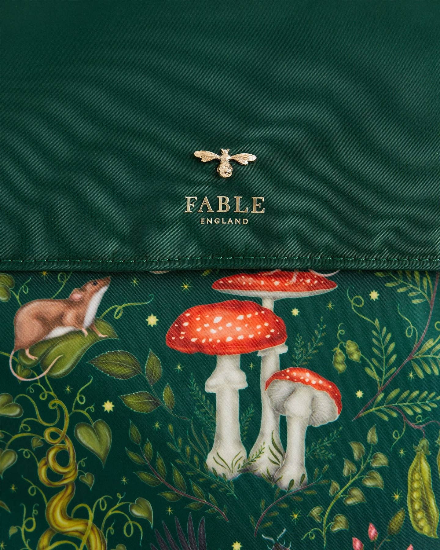 Fable Catherine Rowe's Into the Woods Green Backpack