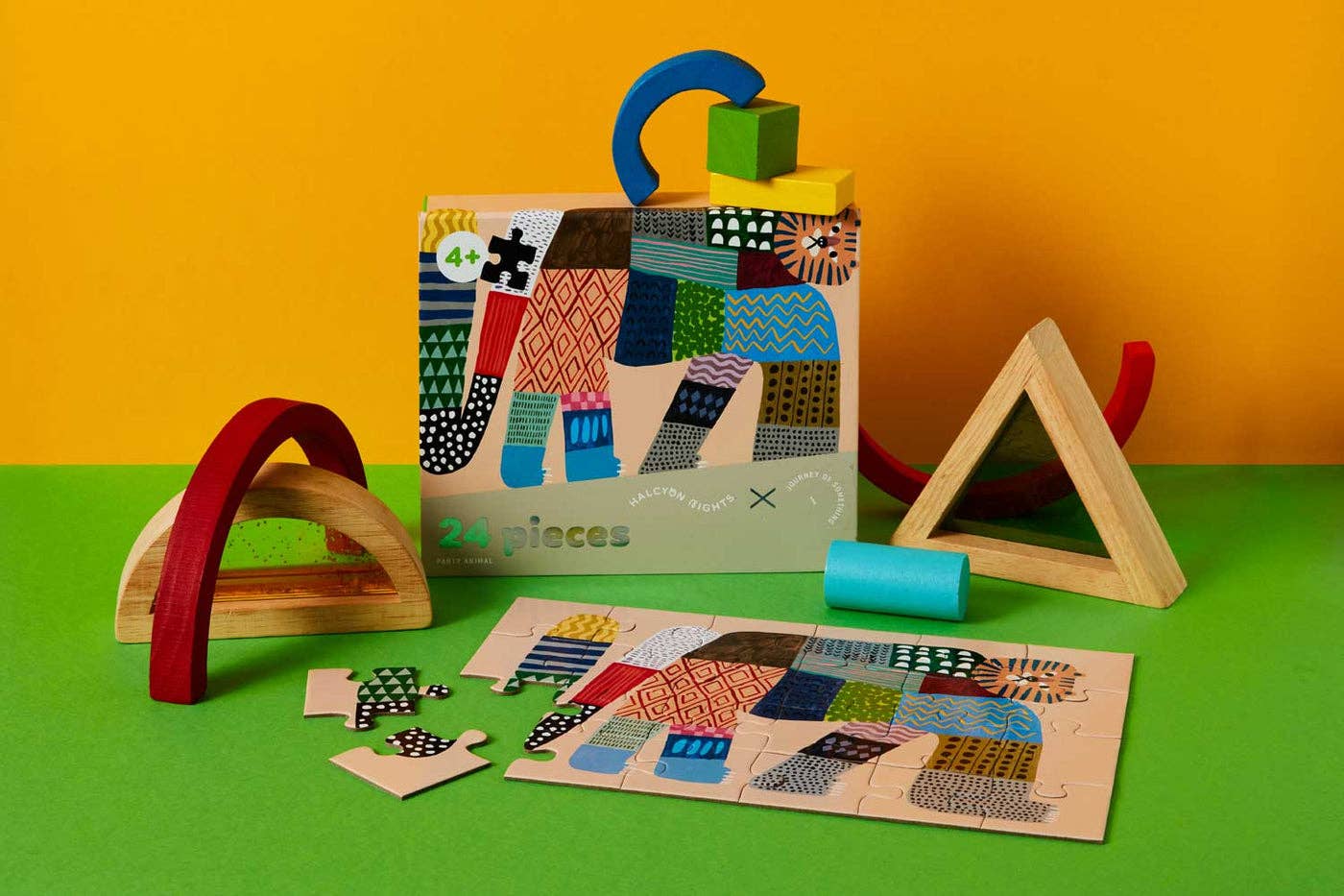 24 Piece Kids Puzzle - Party Animal