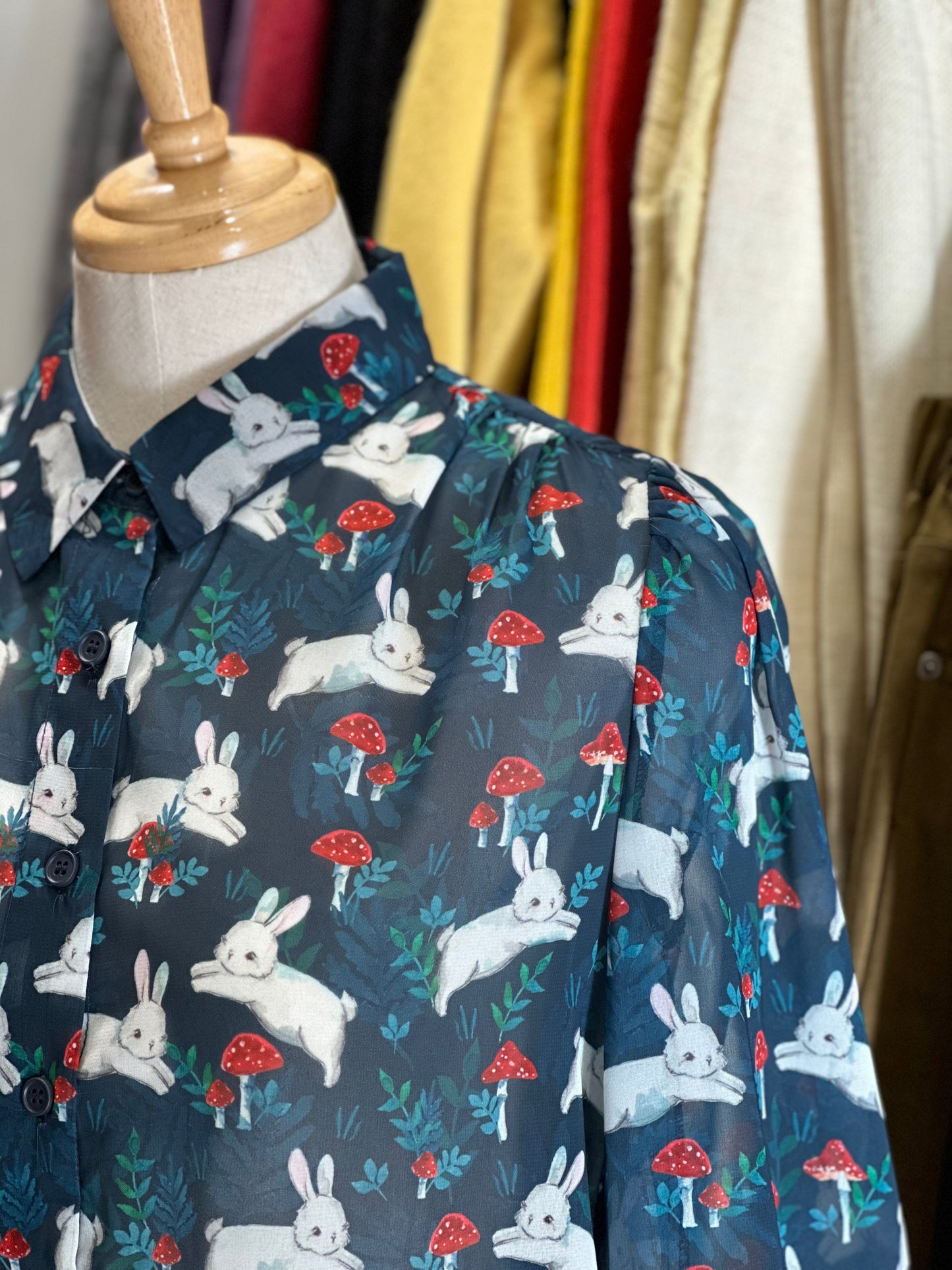Just a girl who loves rabbits top