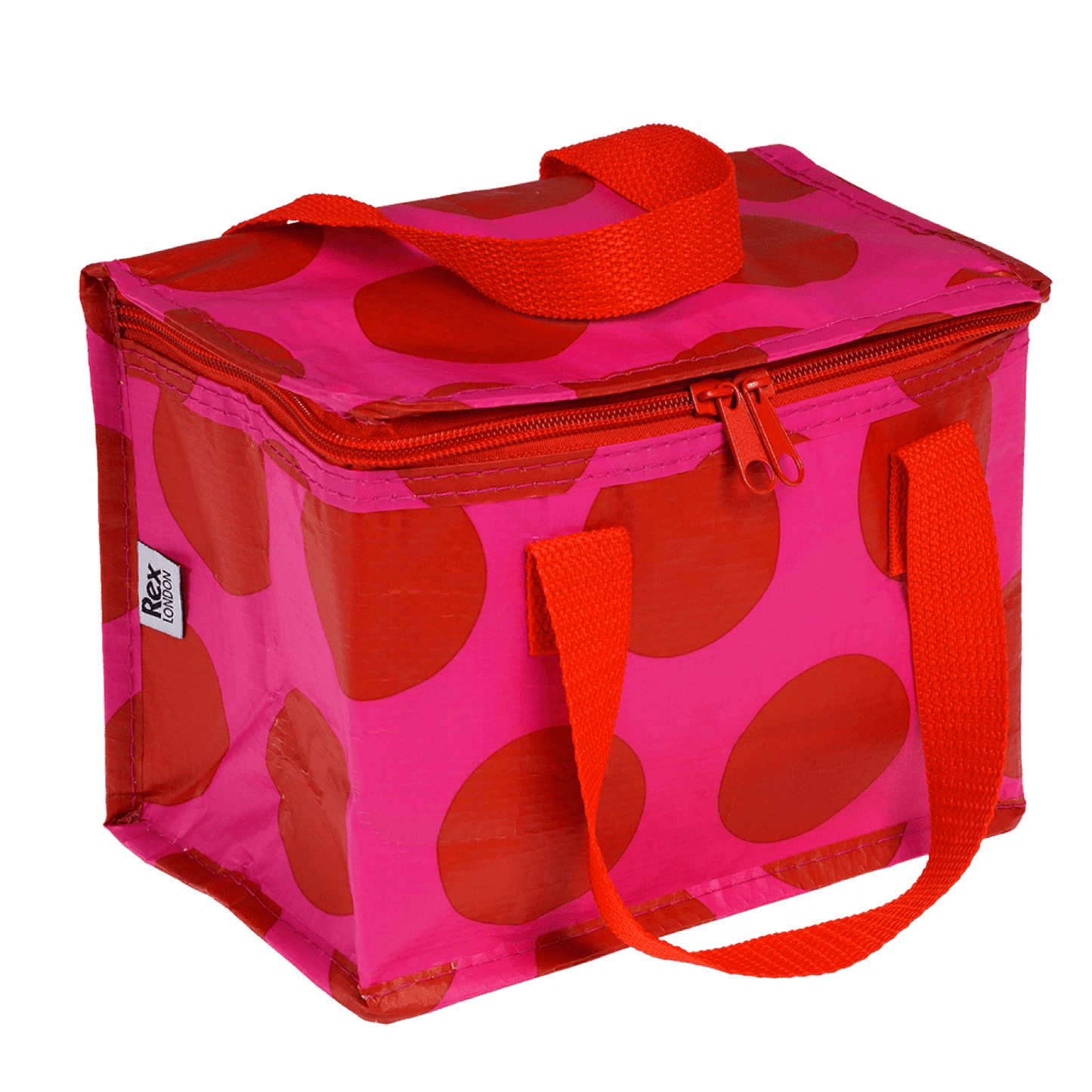 Rex Red On Pink Spotlight Lunch Bag