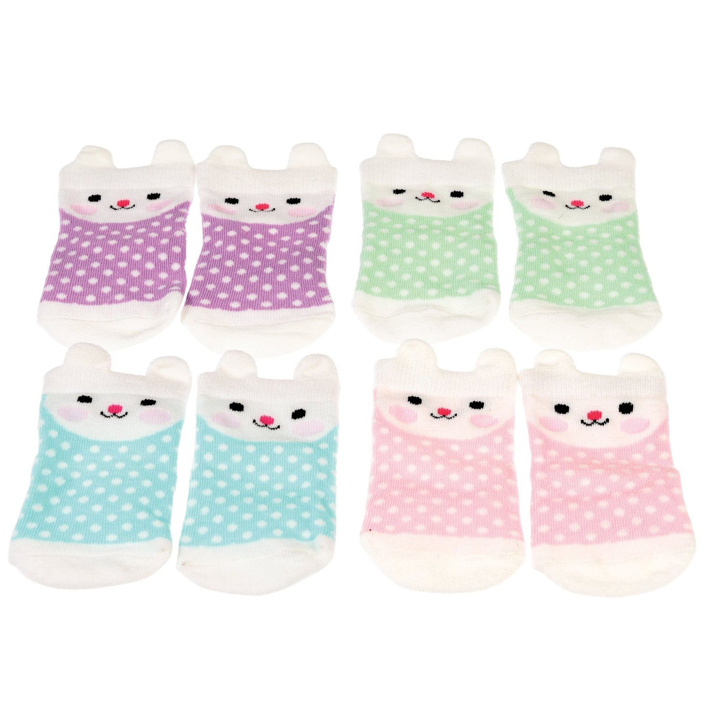 Rex Baby Socks - Bunny (4Pair)