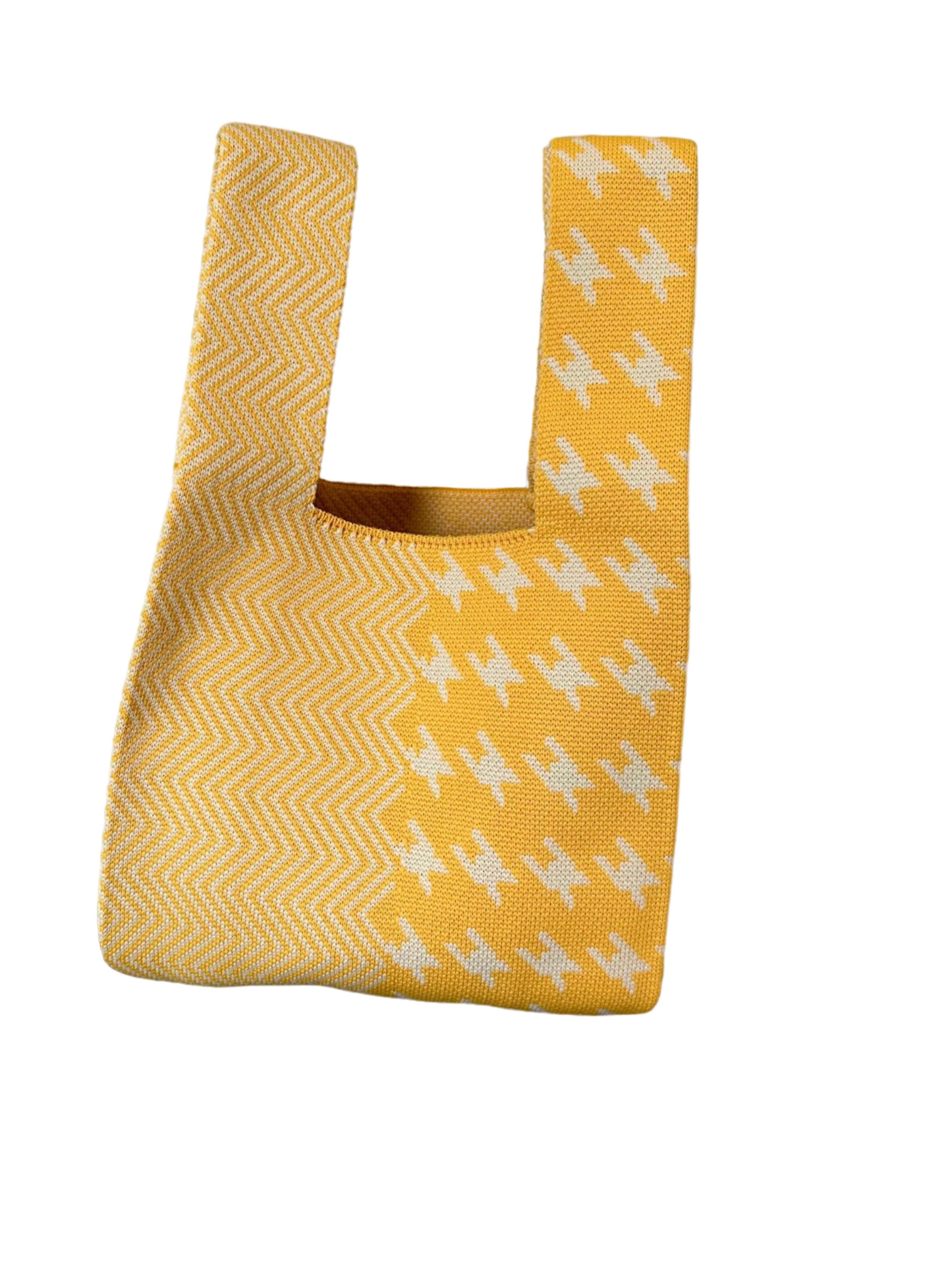 Handmade Knit tote bag