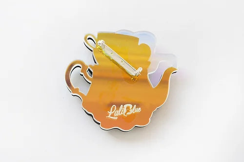 Laliblue Teapot House Brooch