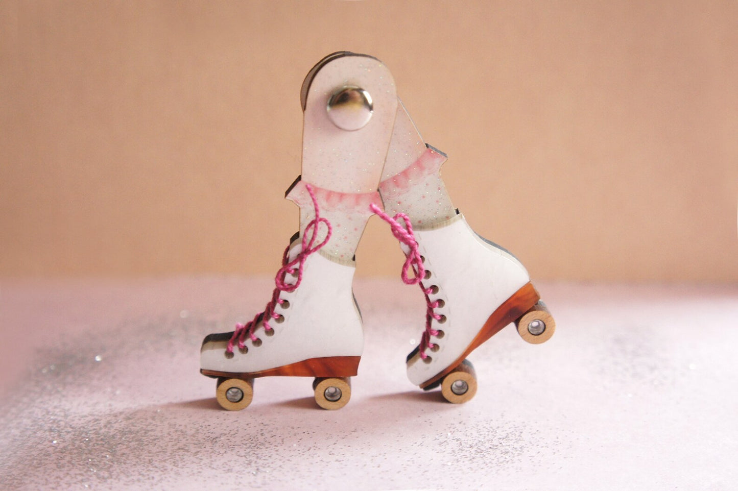 Laliblue Roller Skate brooch