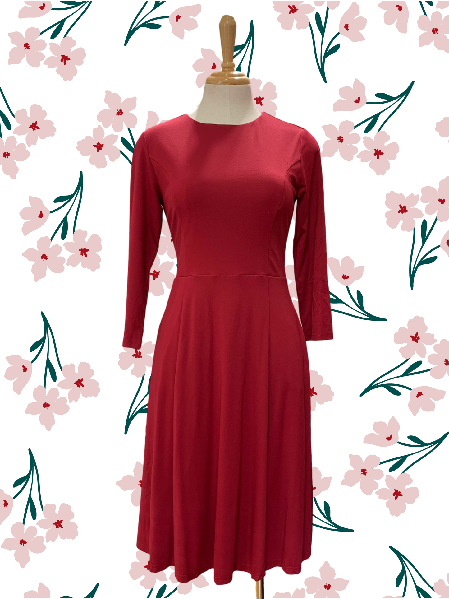 Essential Jersey Dress (4 Colours Available)